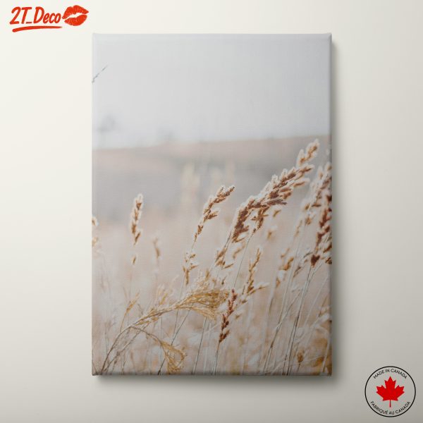 Delicate Grassy Floral Art