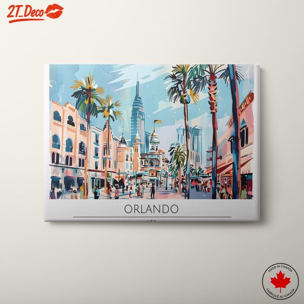 Orlando Cityscape Art