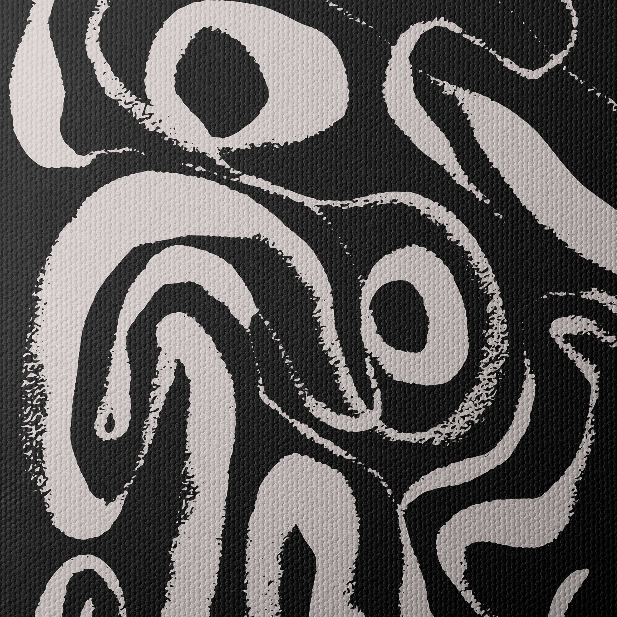 Modern Abstract Lines on Black Background - Image 4