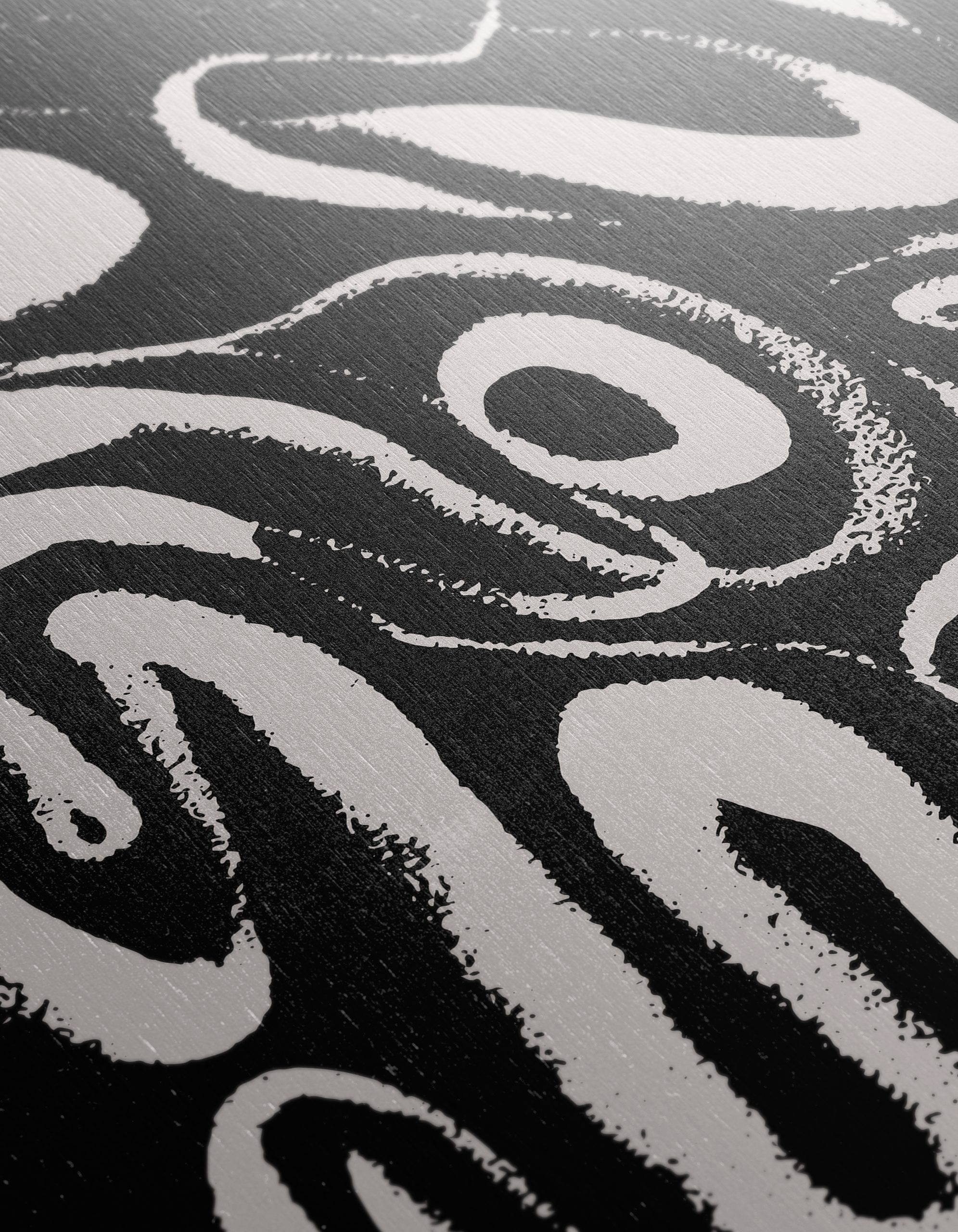 Modern Abstract Lines on Black Background - Image 12