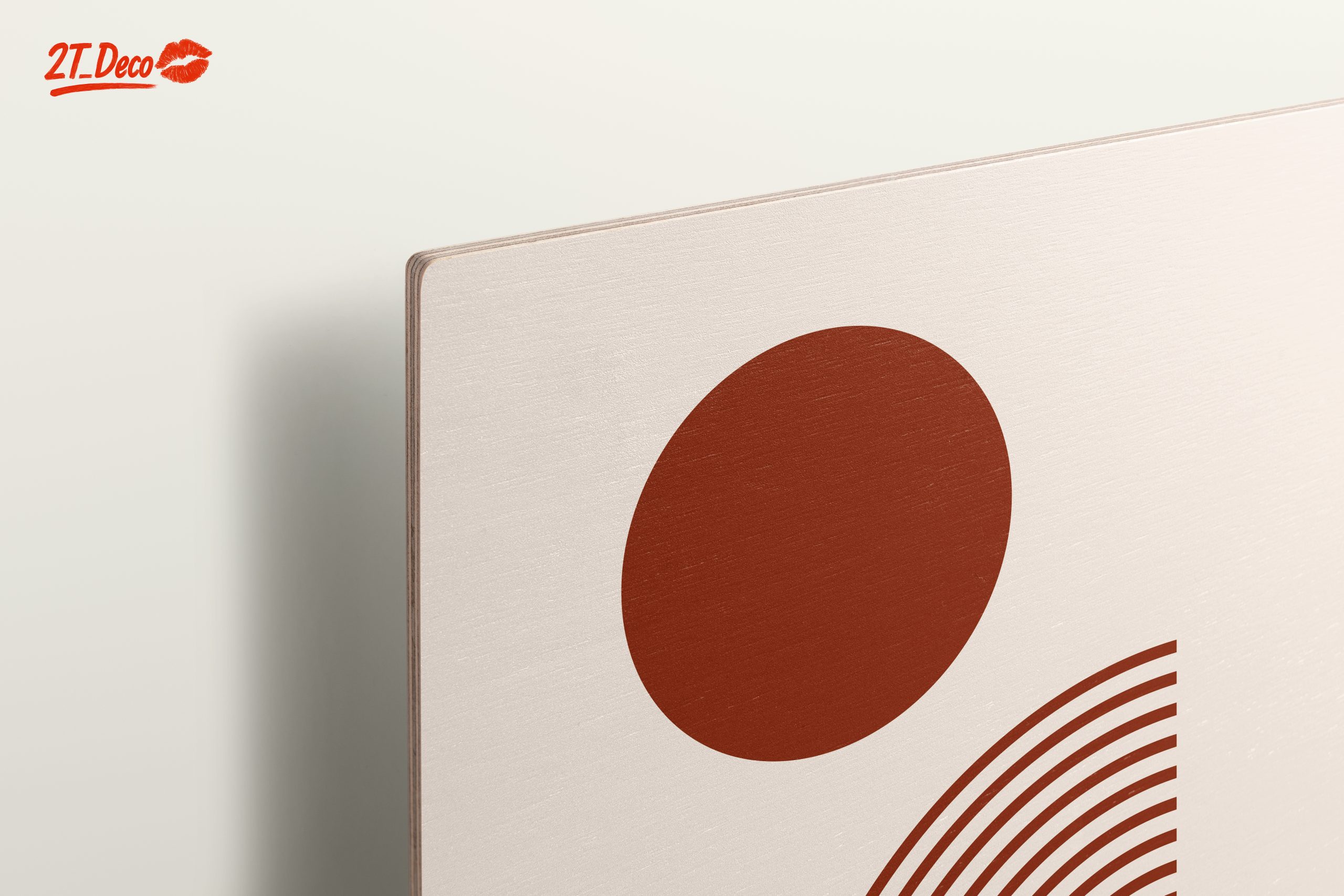 Minimalist Abstract Art With Circles and Lines - Image 15