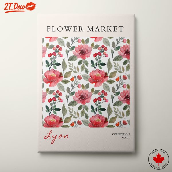 Floral Pattern Art from Lyon