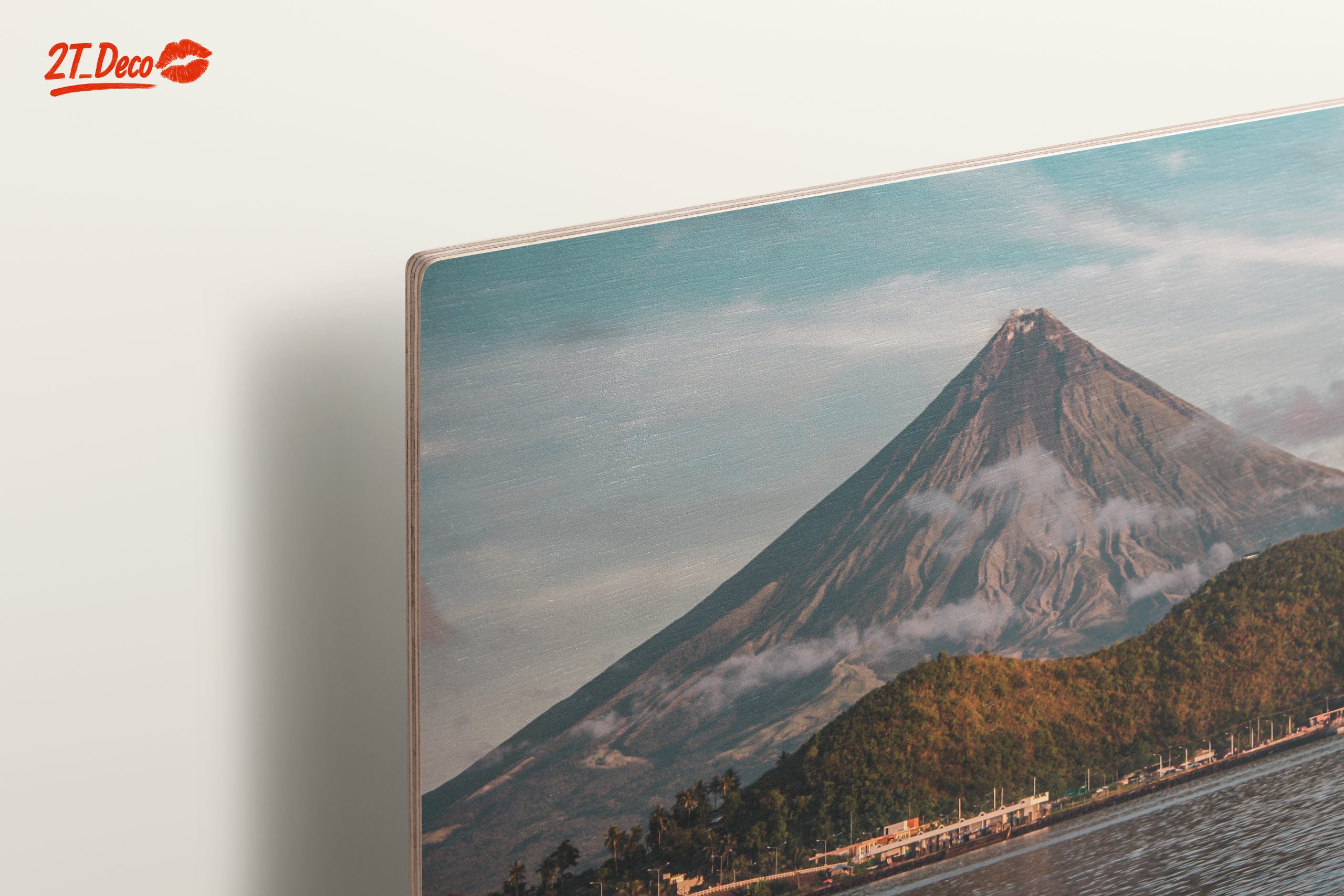 Majestic Volcano Landscape Art - Image 15