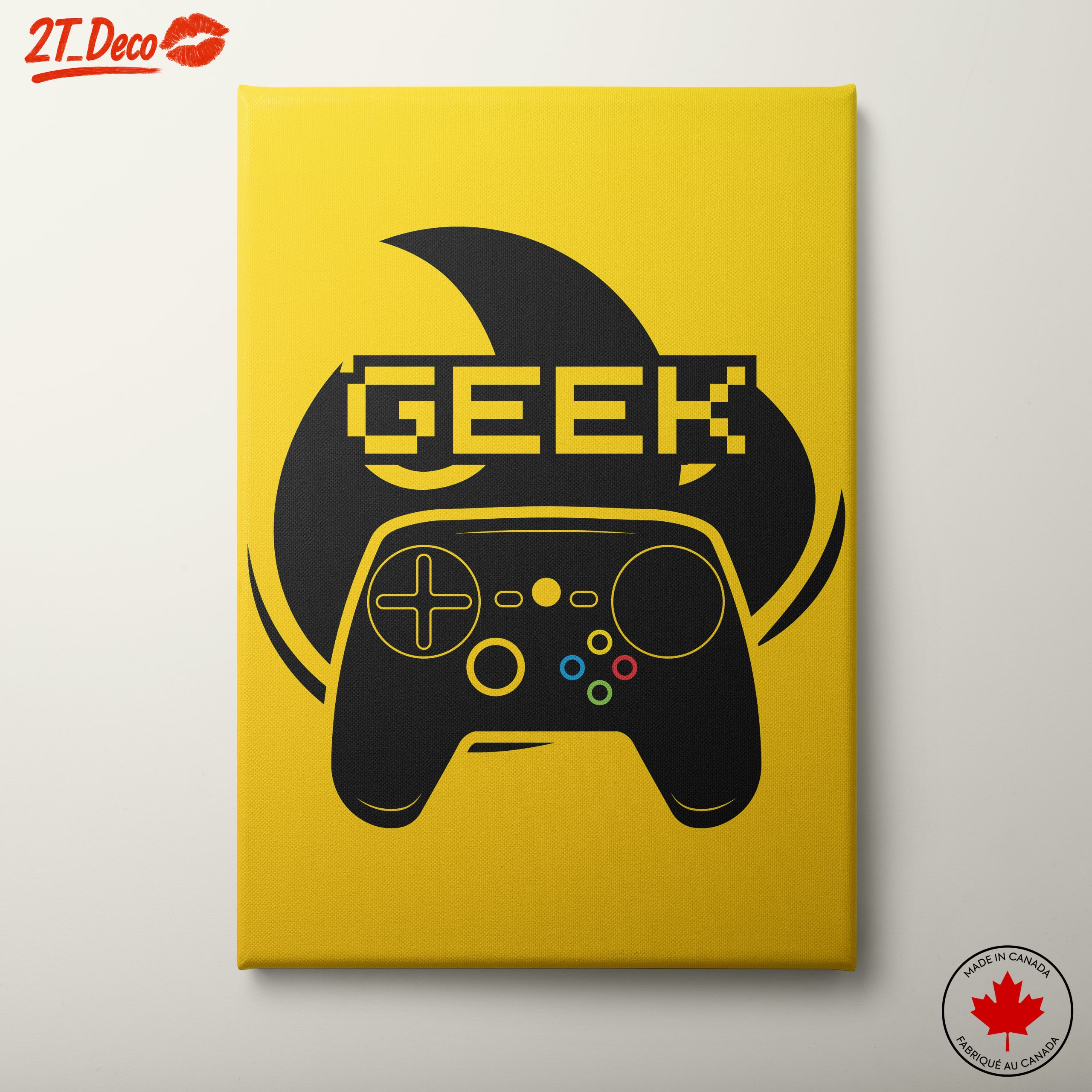 Geek Gaming Inspired Artwork