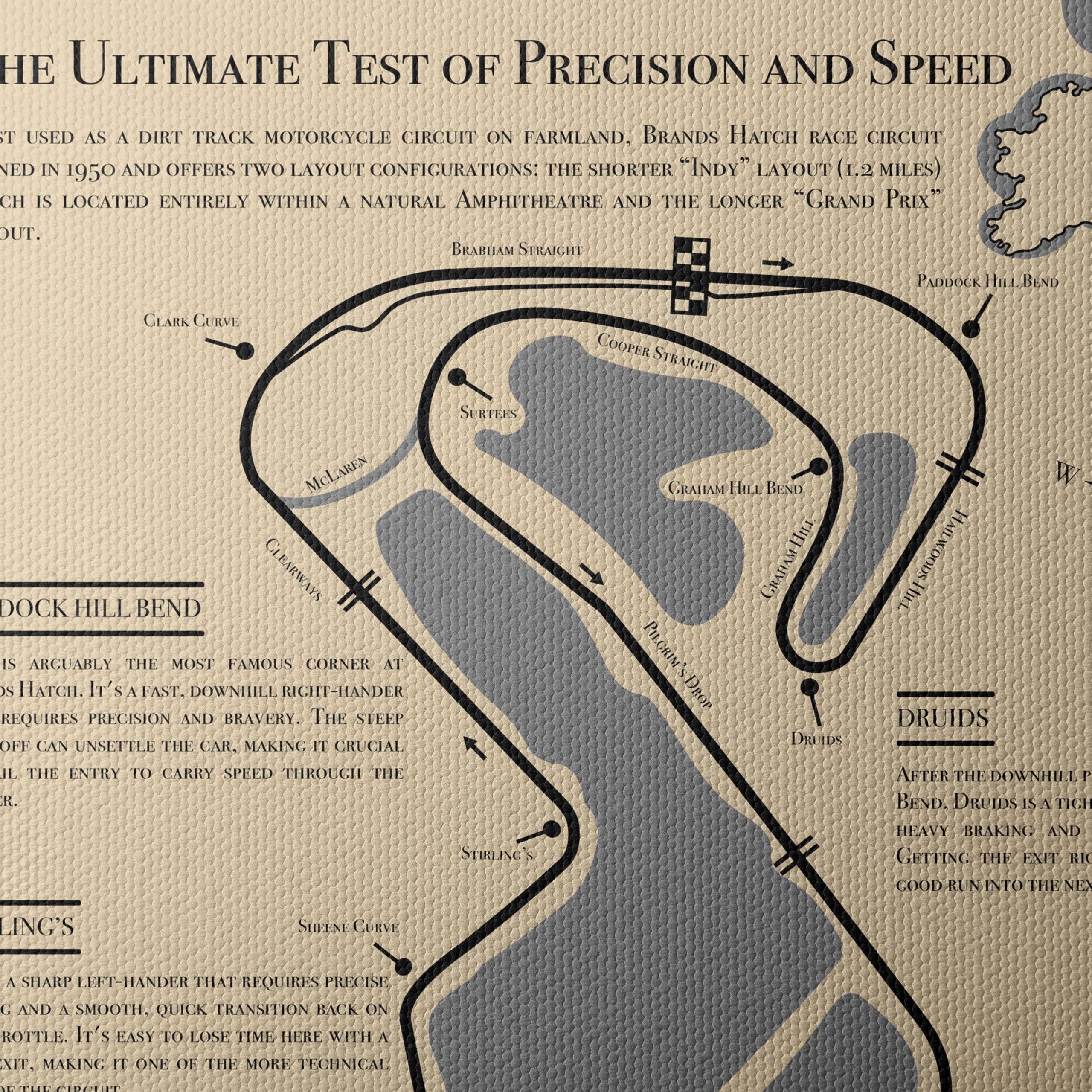 Brands Hatch GP Circuit Art - Image 4