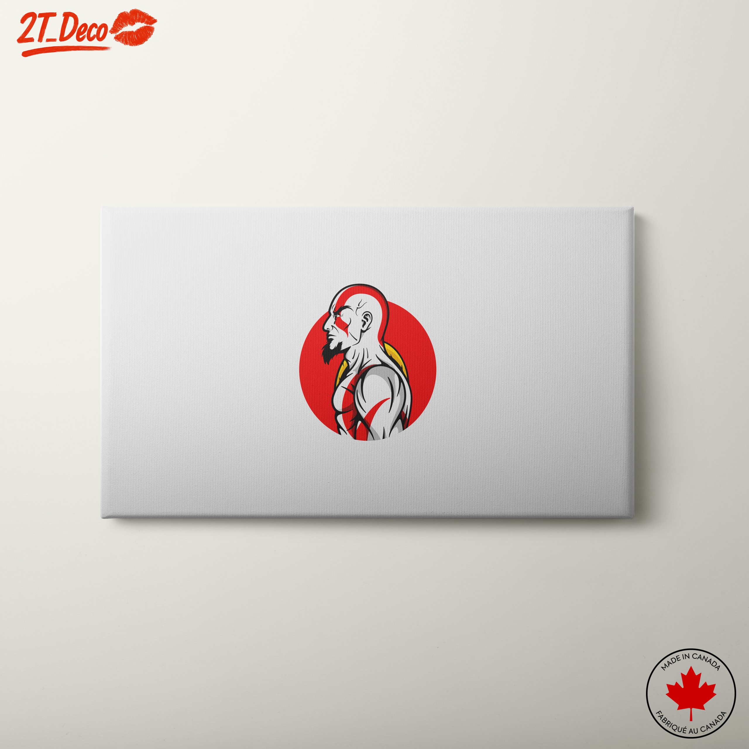 Kratos Inspired Art from God of War