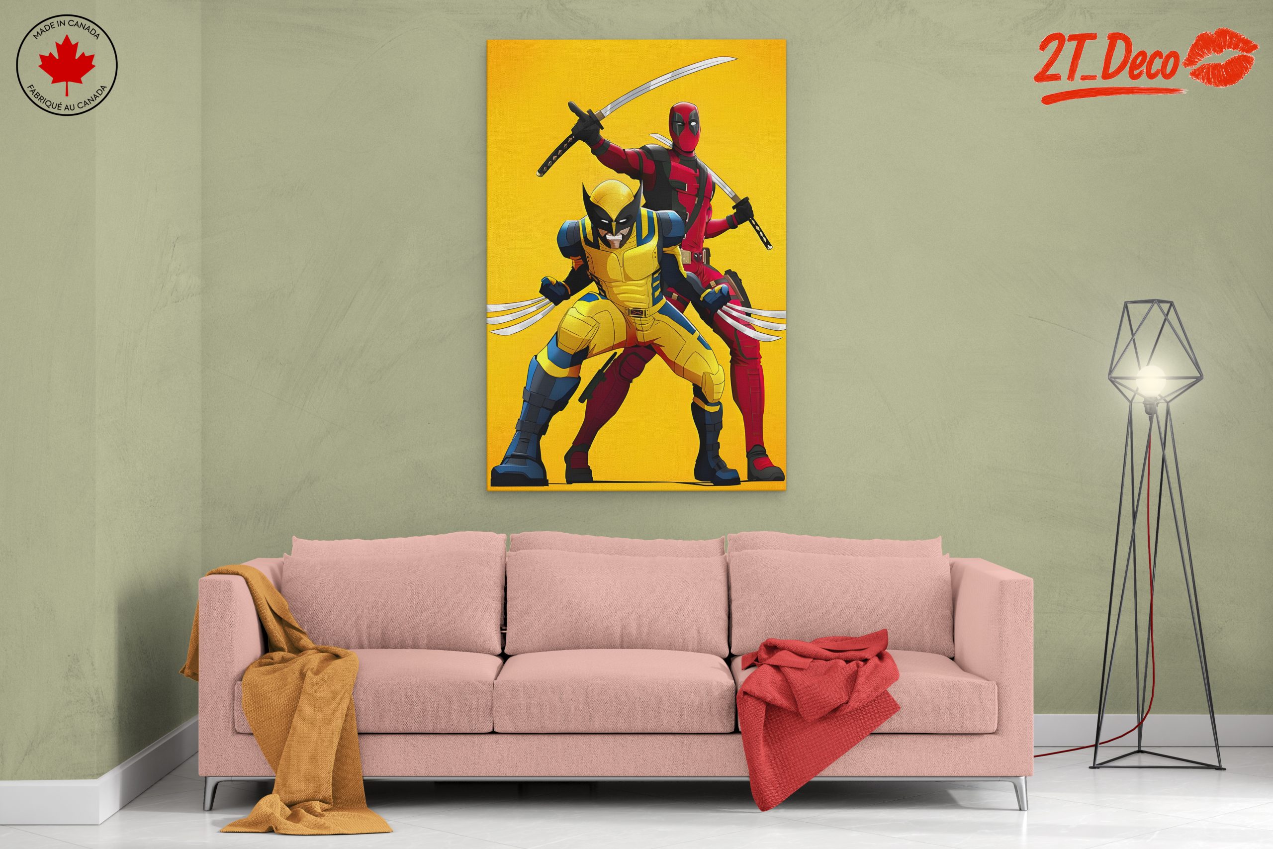Wolverine and Deadpool Comic Art 2 - Image 2