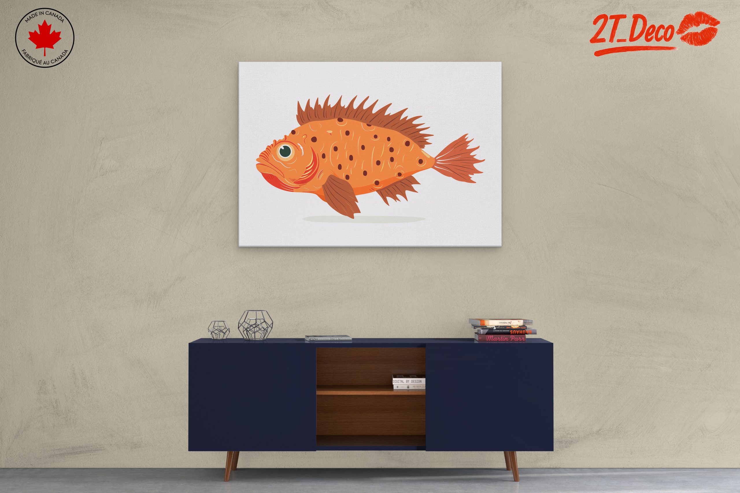 Colorful Fish Illustration with Natural Details - Image 3