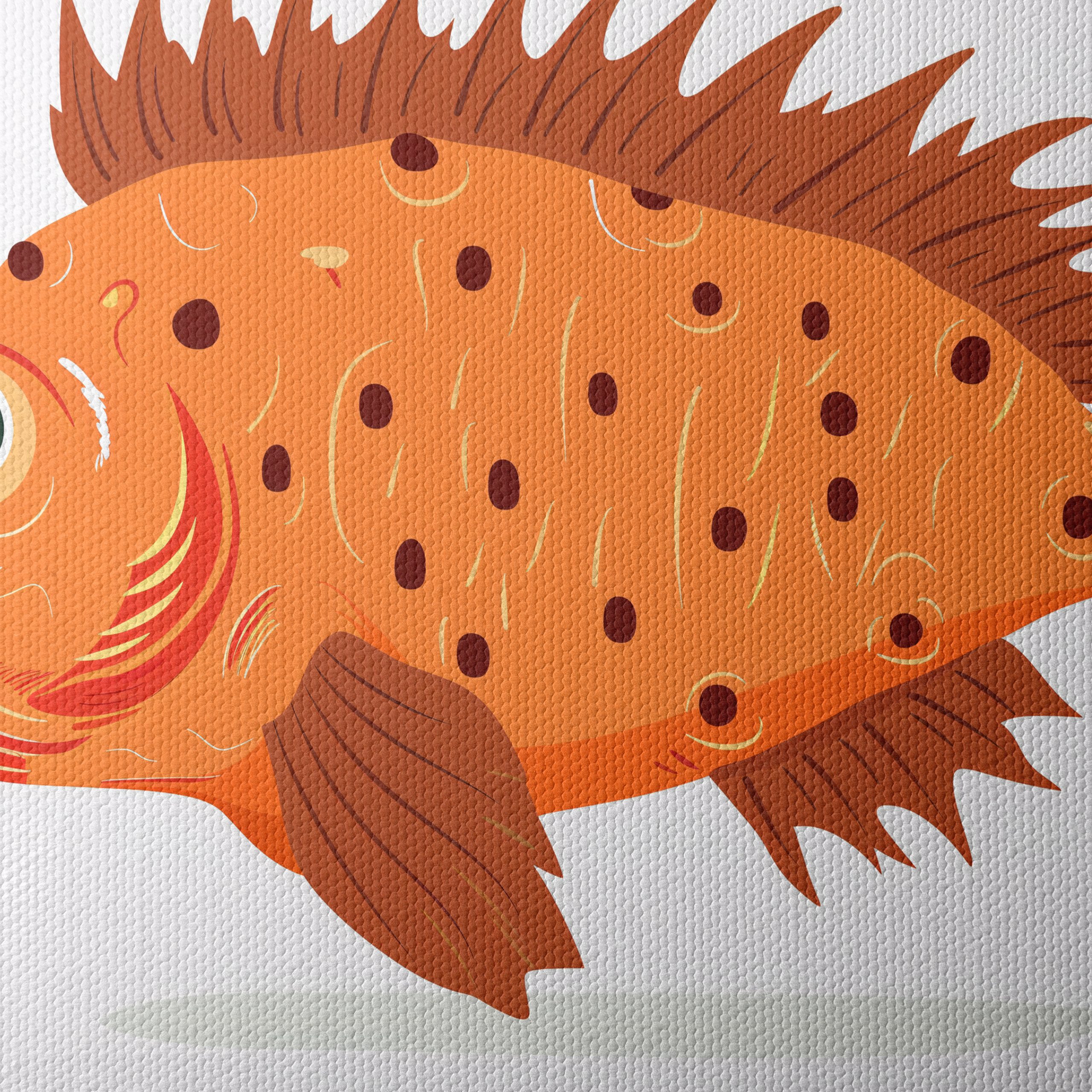 Colorful Fish Illustration with Natural Details - Image 4