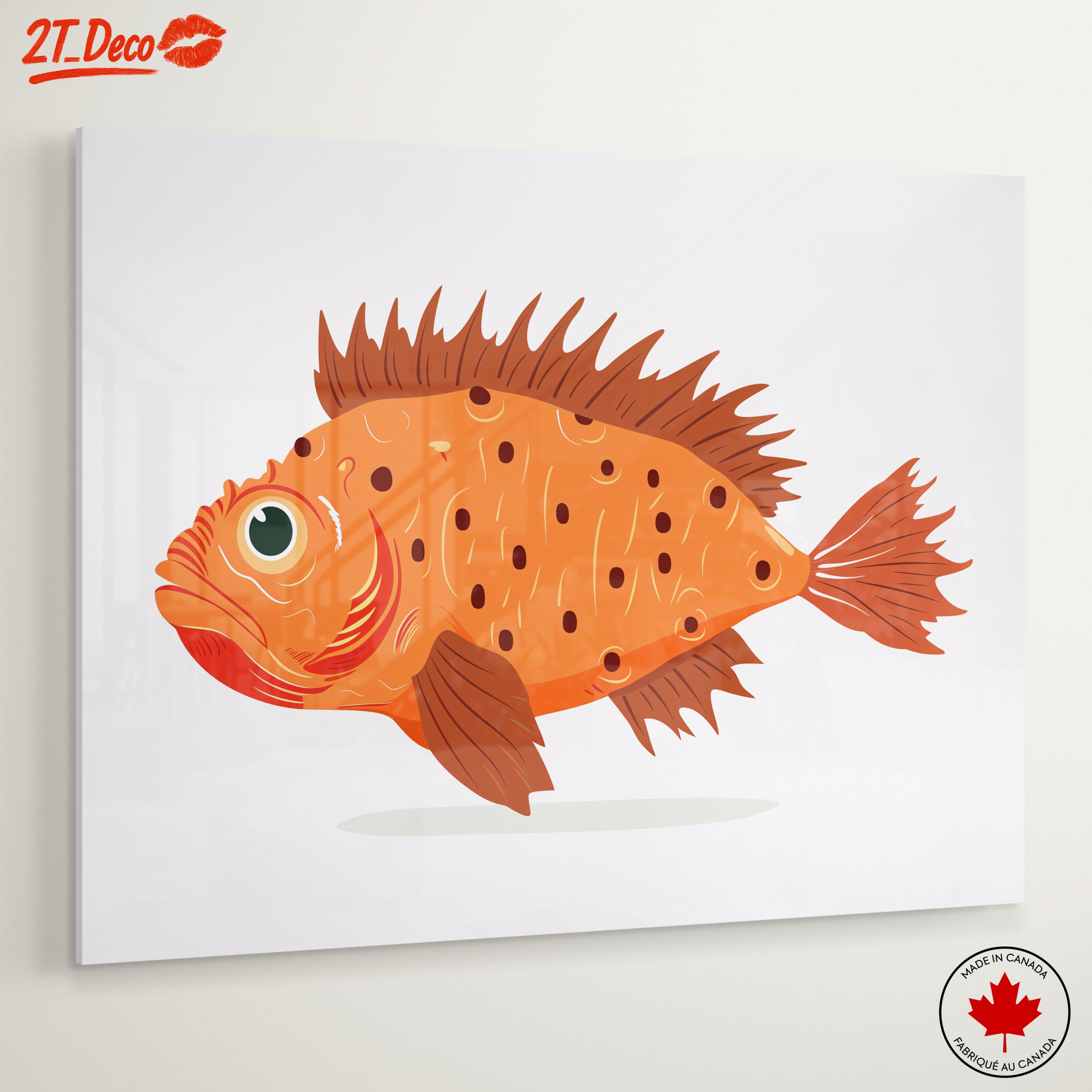 Colorful Fish Illustration with Natural Details - Image 6