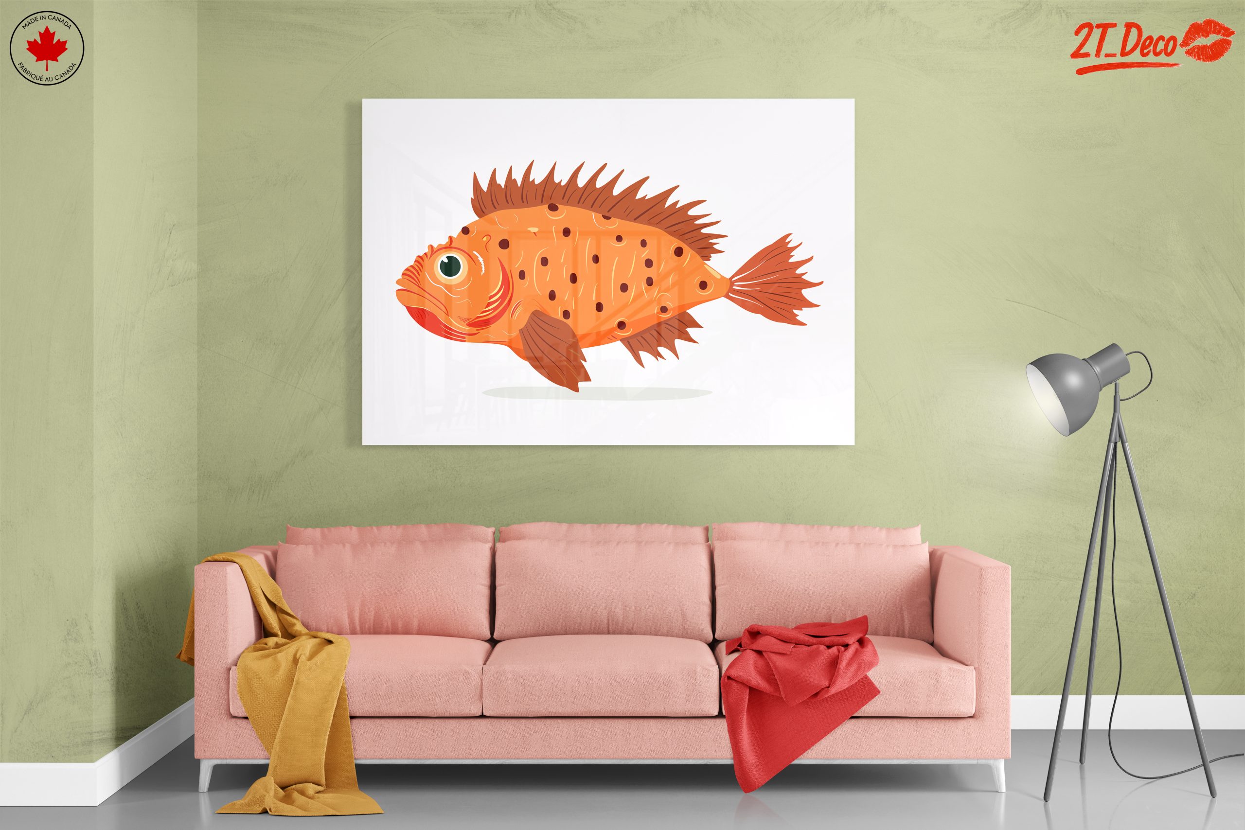 Colorful Fish Illustration with Natural Details - Image 7