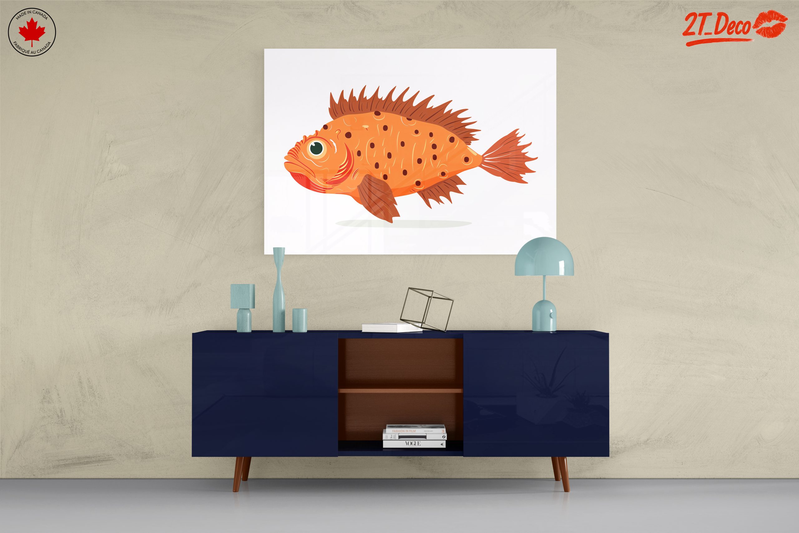 Colorful Fish Illustration with Natural Details - Image 8