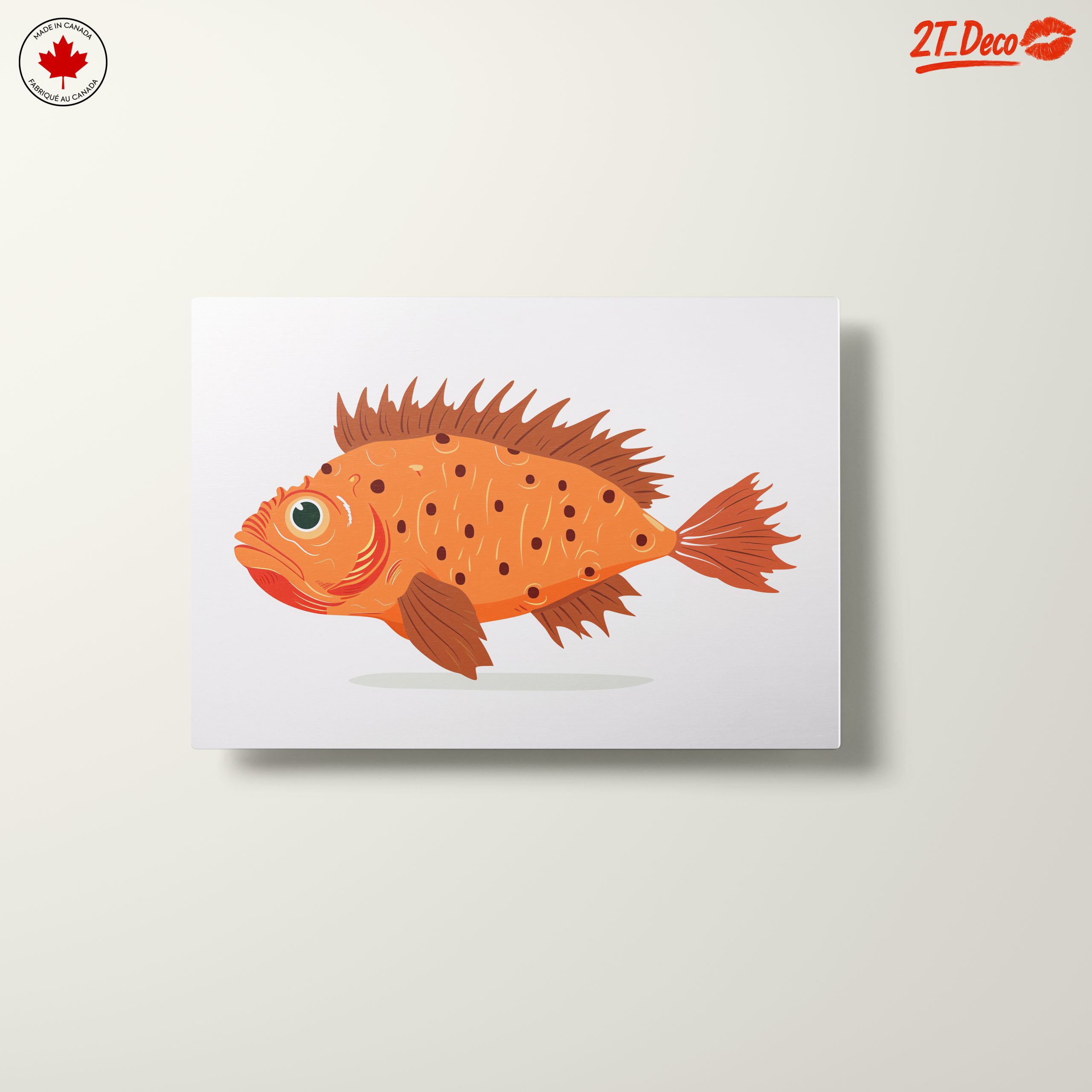 Colorful Fish Illustration with Natural Details - Image 10