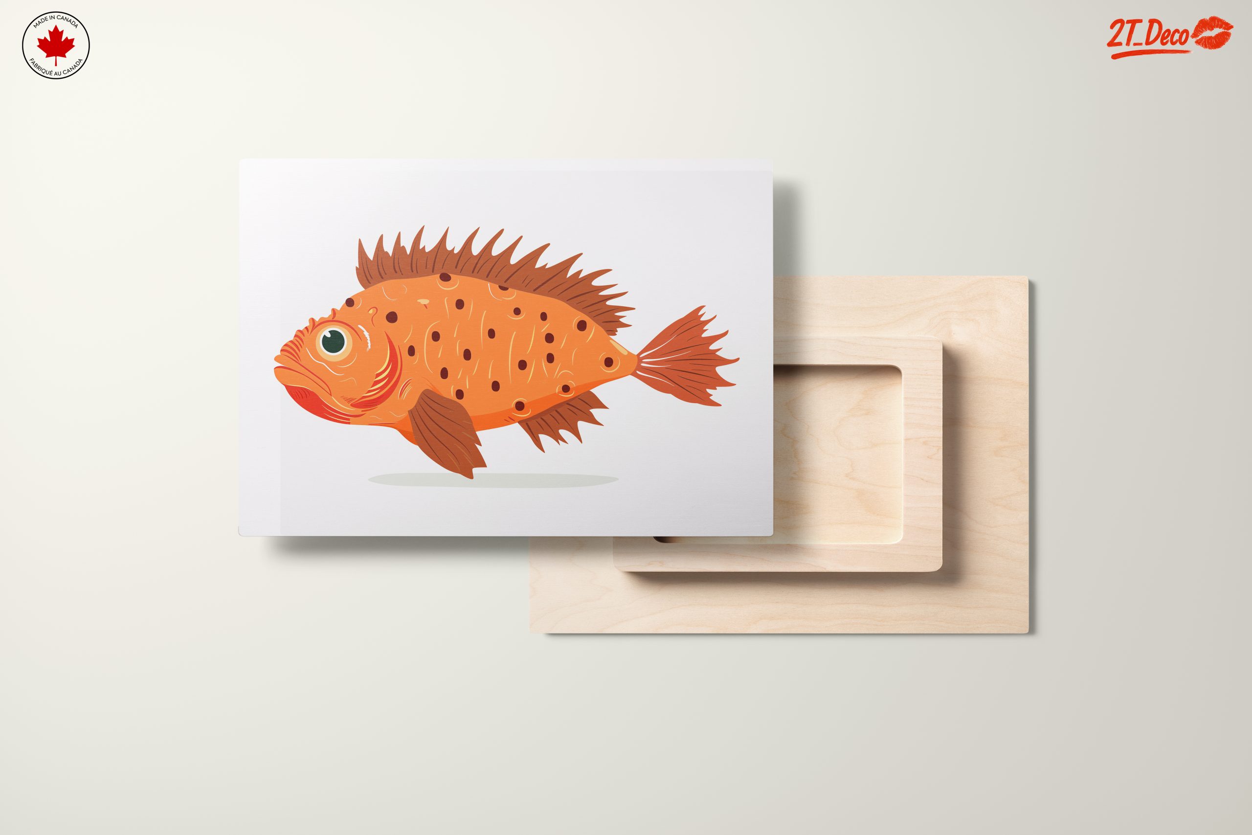 Colorful Fish Illustration with Natural Details - Image 11