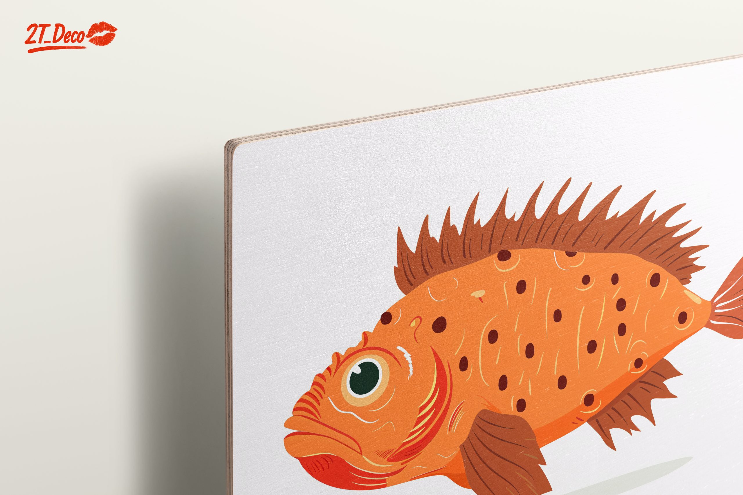 Colorful Fish Illustration with Natural Details - Image 15