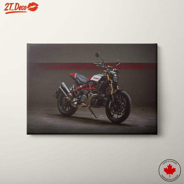 Sleek Black And Red Motorcycle