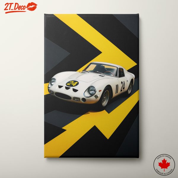 Classic Racing Car Artwork