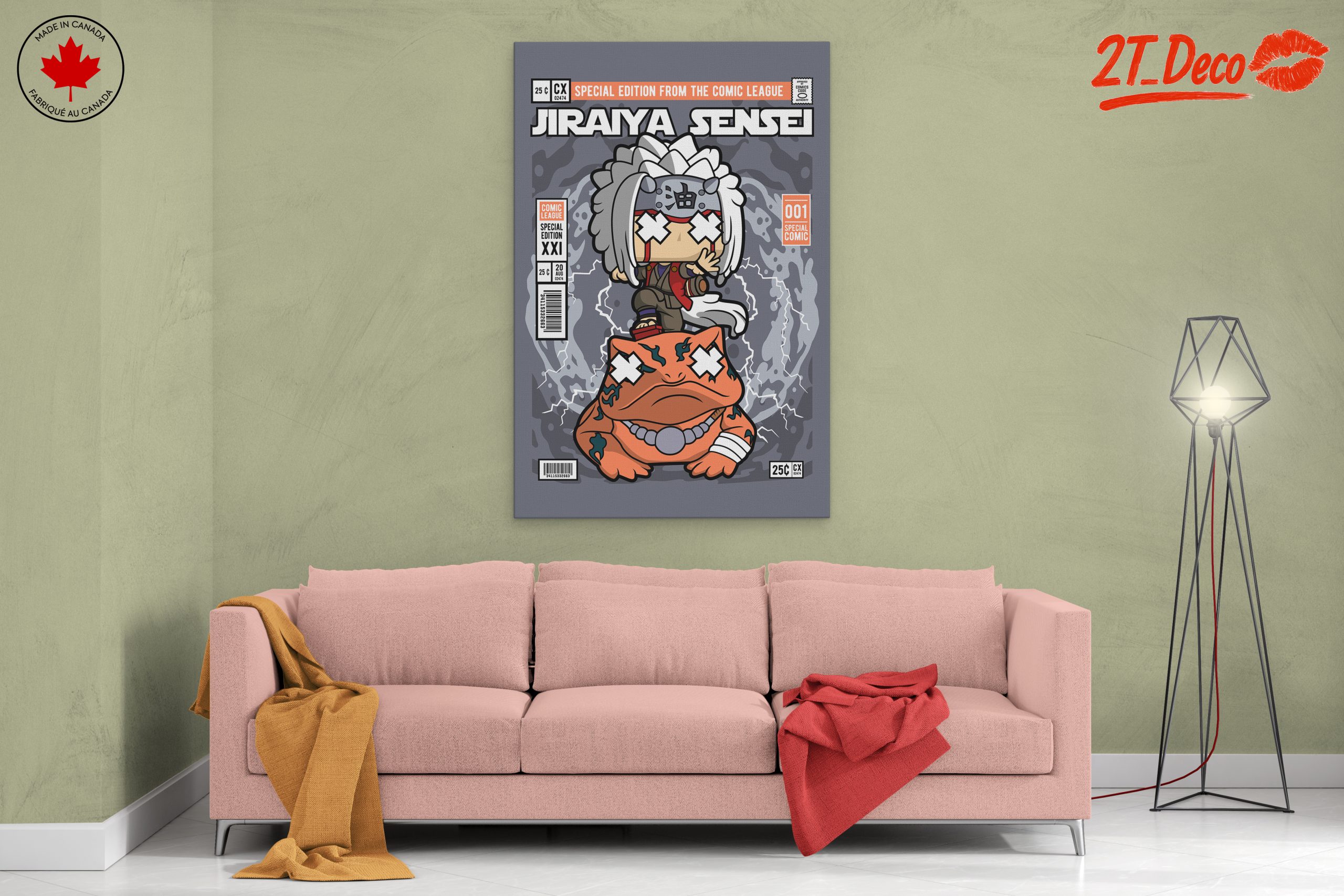 Jiraiya Sensei and Toad Art - Image 2