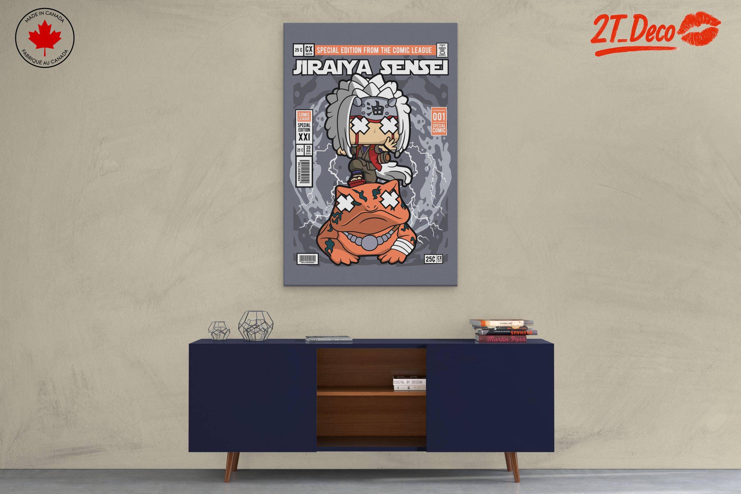 Jiraiya Sensei and Toad Art - Image 3