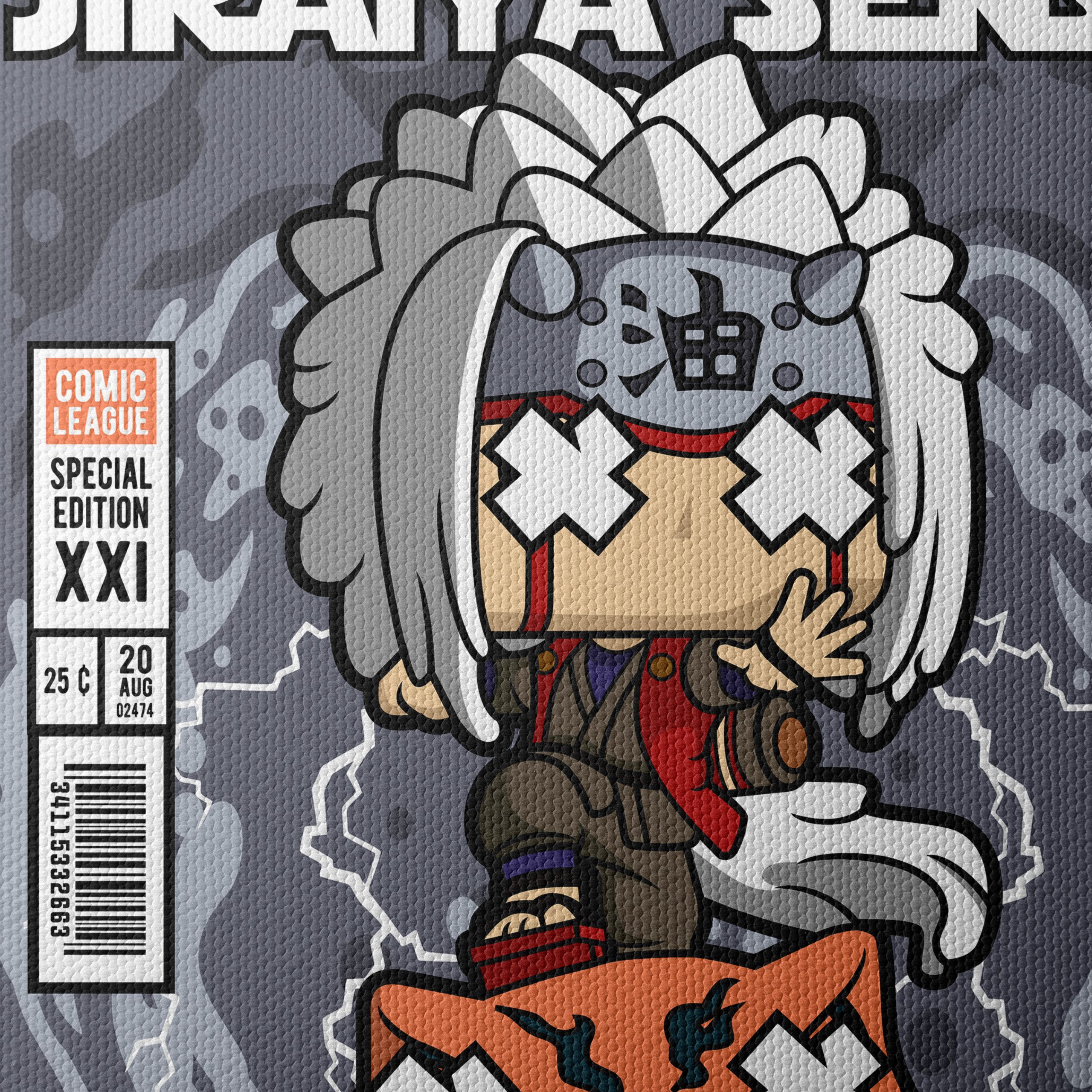 Jiraiya Sensei and Toad Art - Image 4