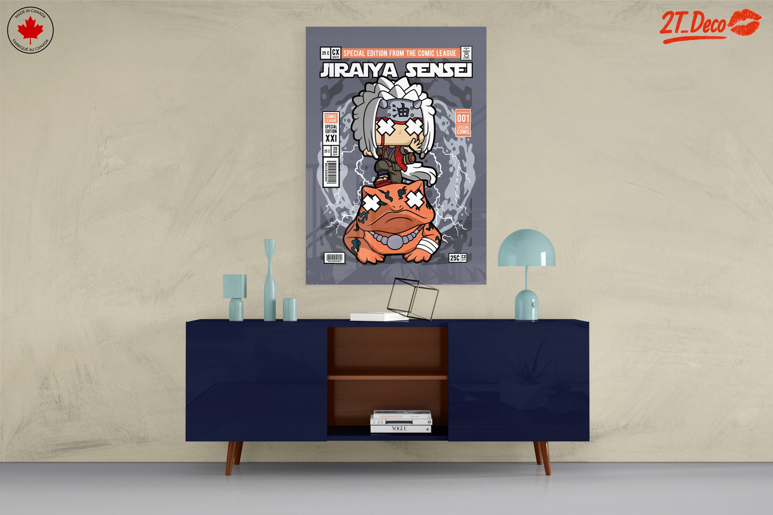Jiraiya Sensei and Toad Art - Image 8