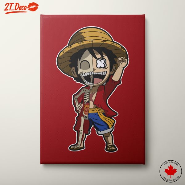 One Piece Character Art Featuring Luffy