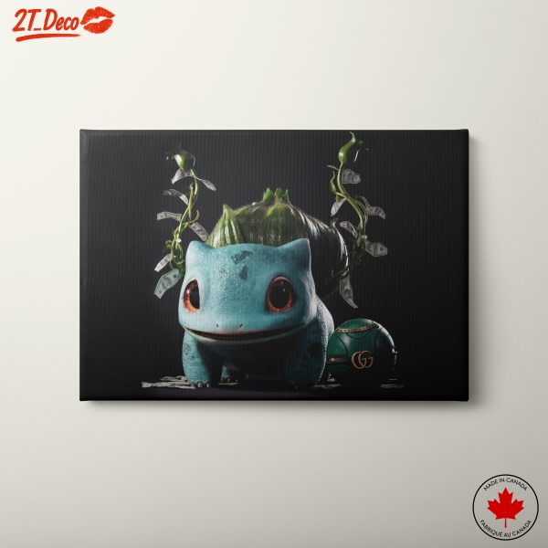 Playful Cartoon Character with Unique Elements