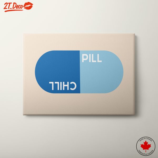 Chill Pill Contemporary Pop Art Design