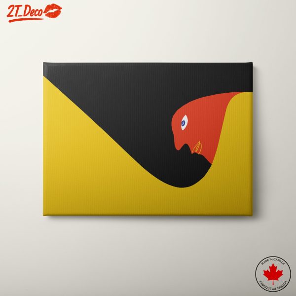 Bold Abstract Color Shapes Wall Art