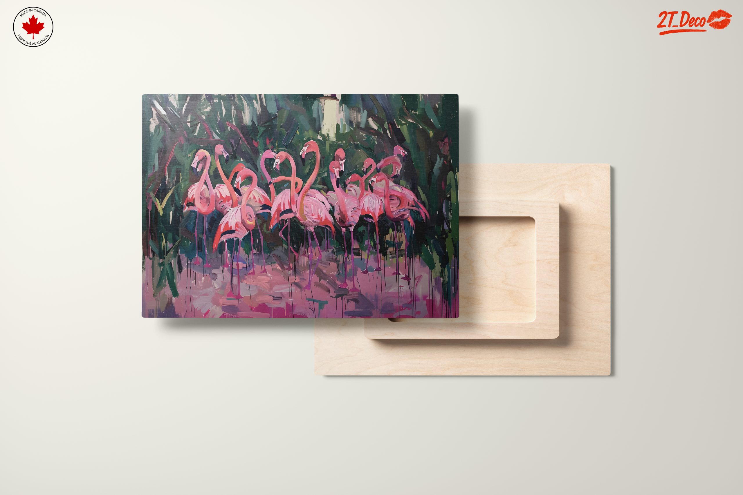 Colorful Flamingos in a Tropical Habitat - Image 11