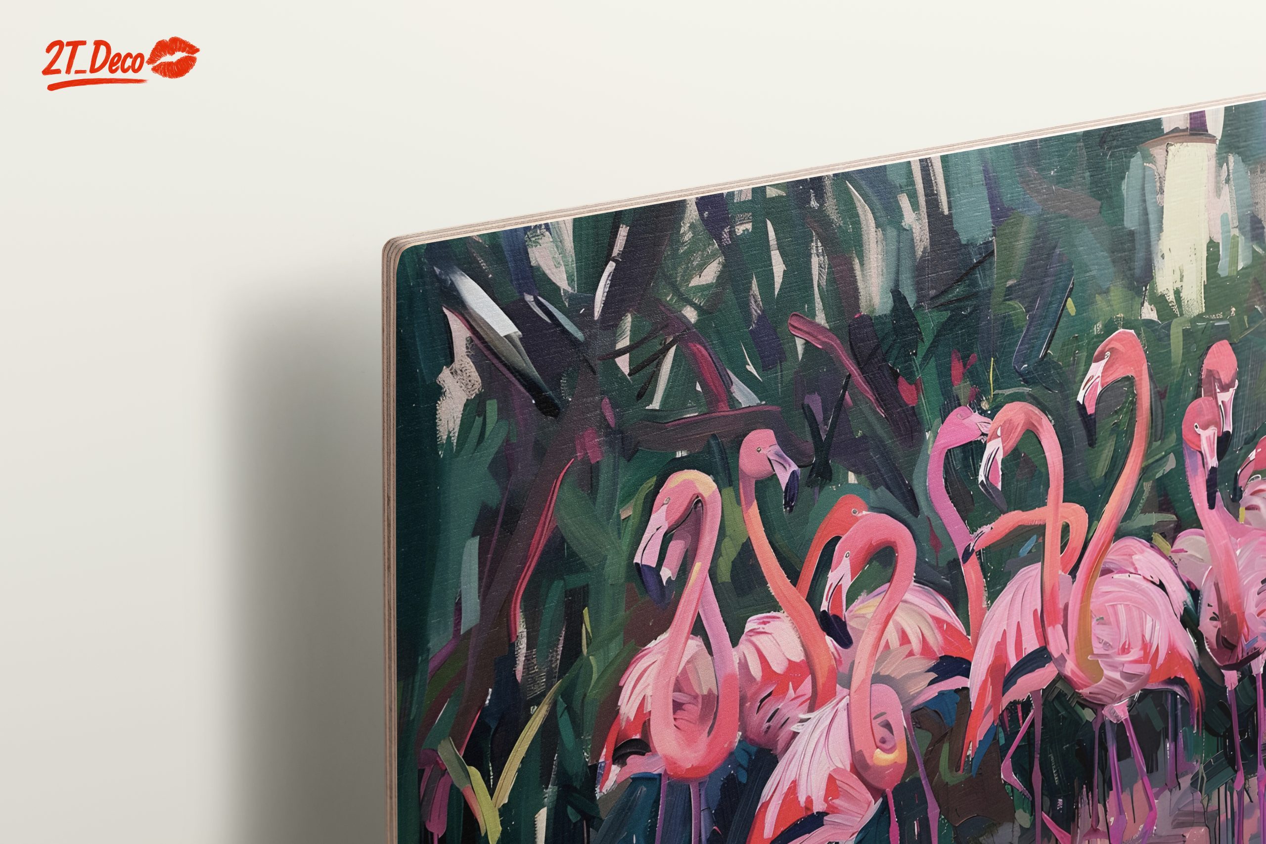 Colorful Flamingos in a Tropical Habitat - Image 15