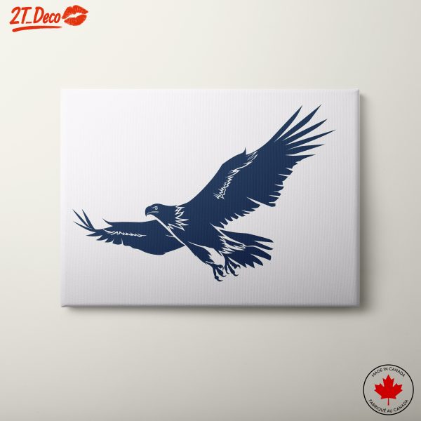 Dynamic Eagle Artwork in Flight