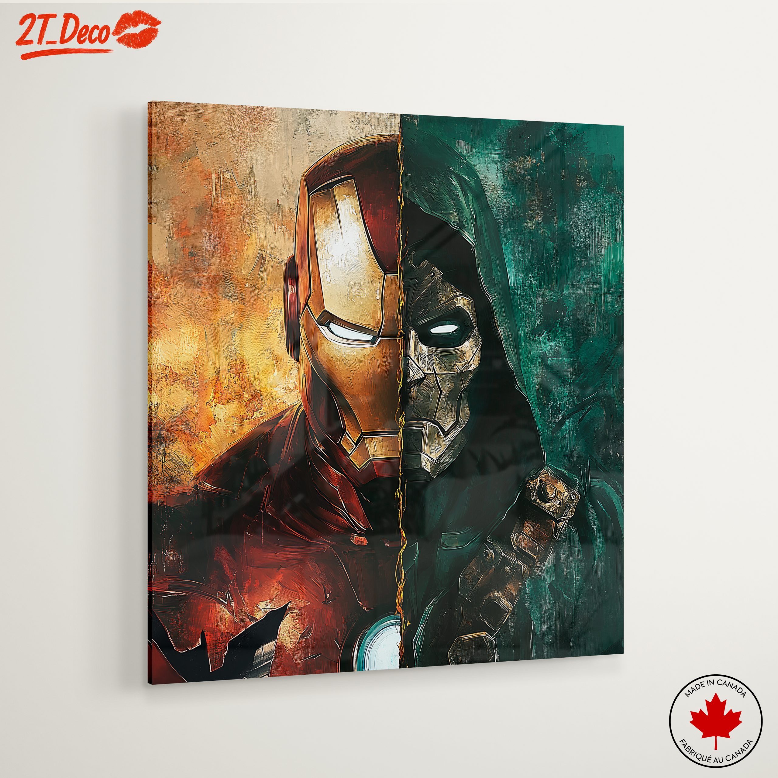 Iron Man and Doctor Doom Artistic Representation - Image 6