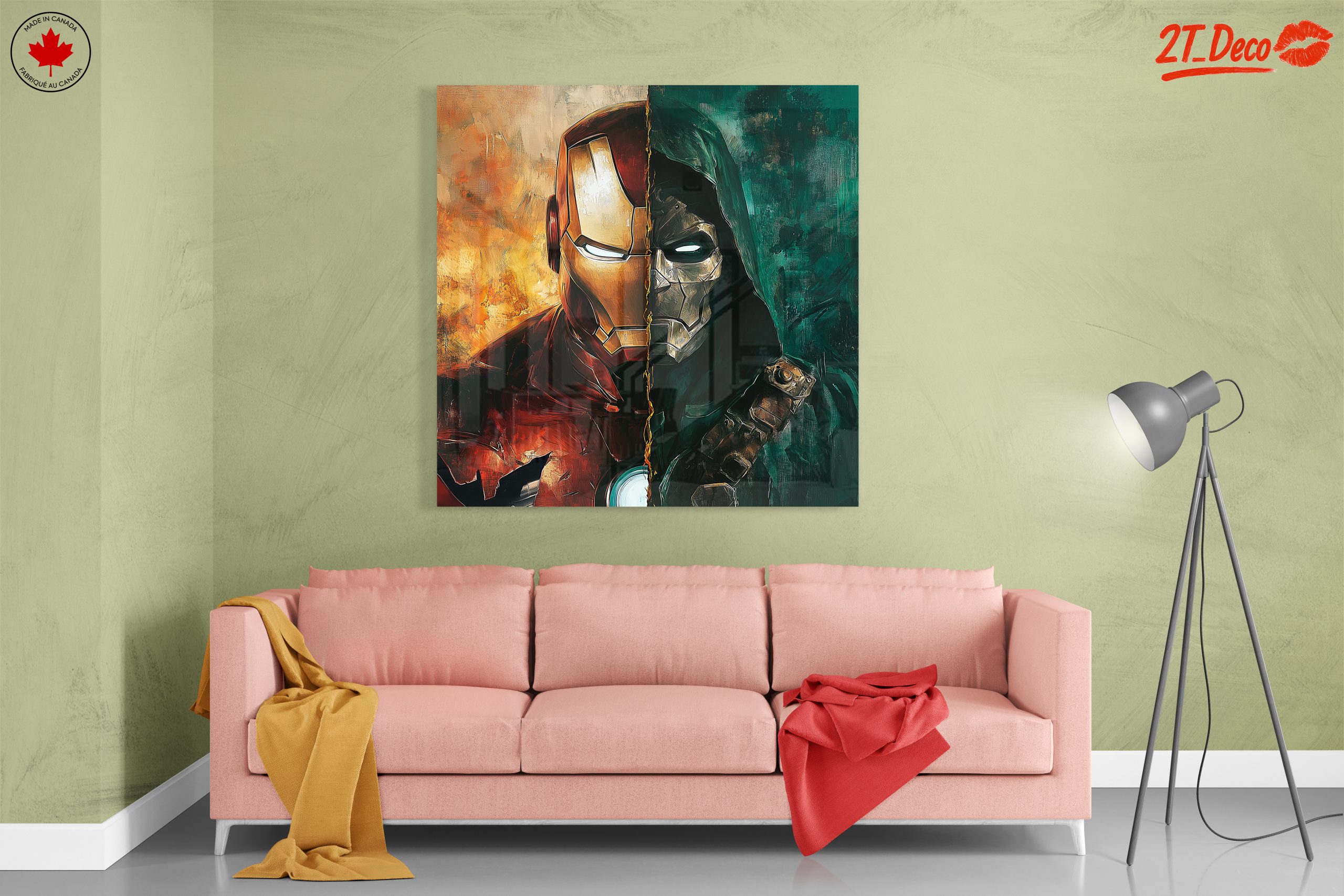 Iron Man and Doctor Doom Artistic Representation - Image 7