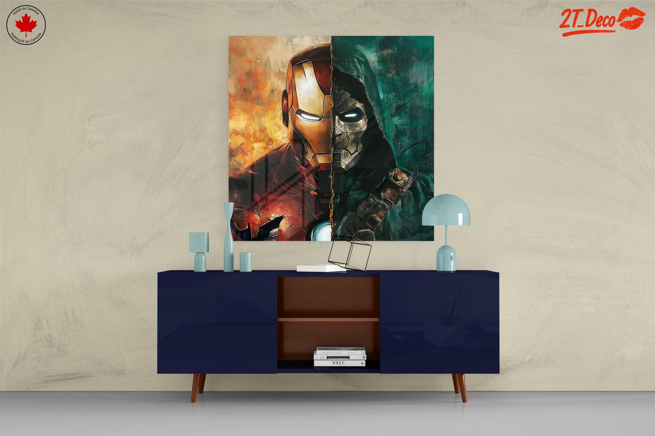 Iron Man and Doctor Doom Artistic Representation - Image 8