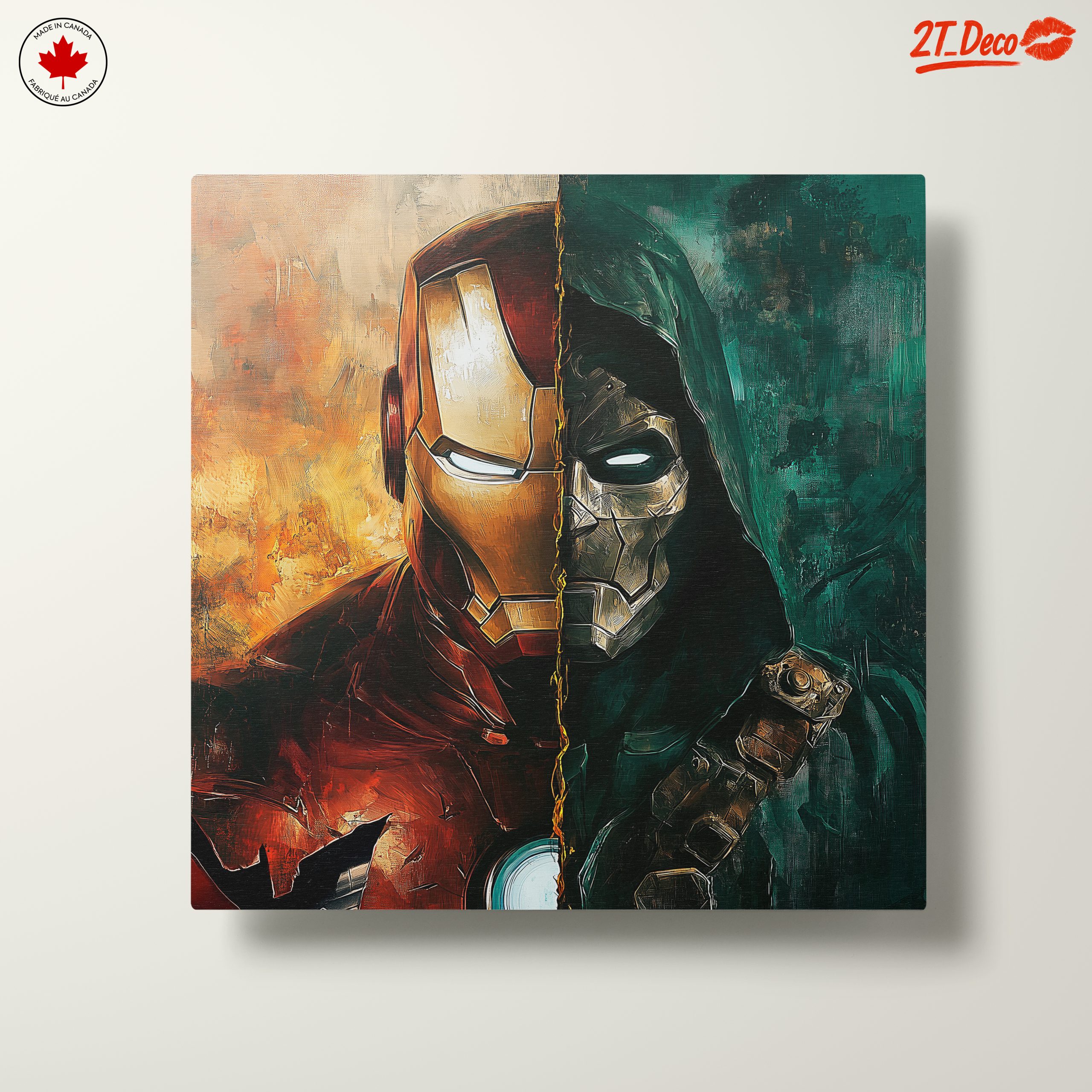 Iron Man and Doctor Doom Artistic Representation - Image 10