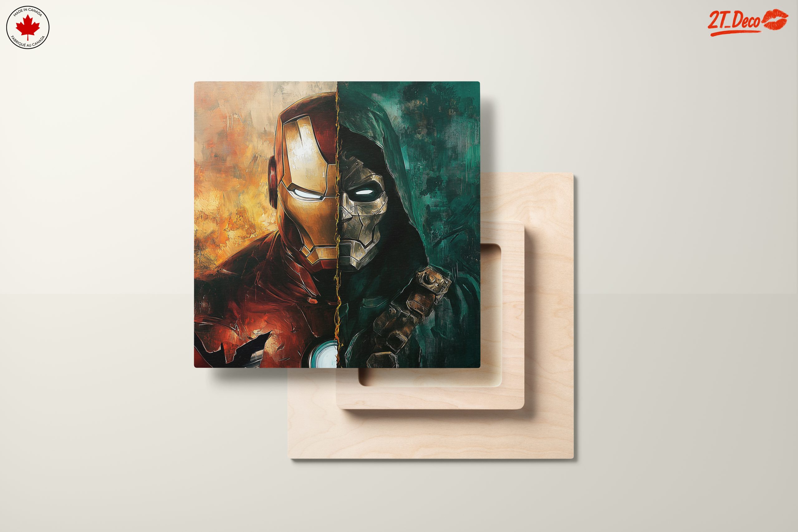 Iron Man and Doctor Doom Artistic Representation - Image 11