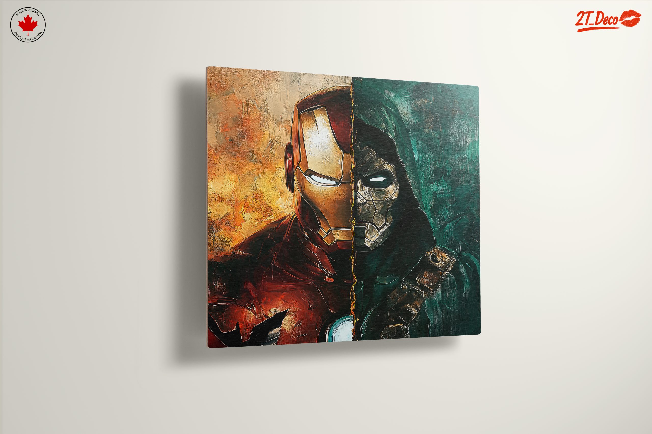 Iron Man and Doctor Doom Artistic Representation - Image 13
