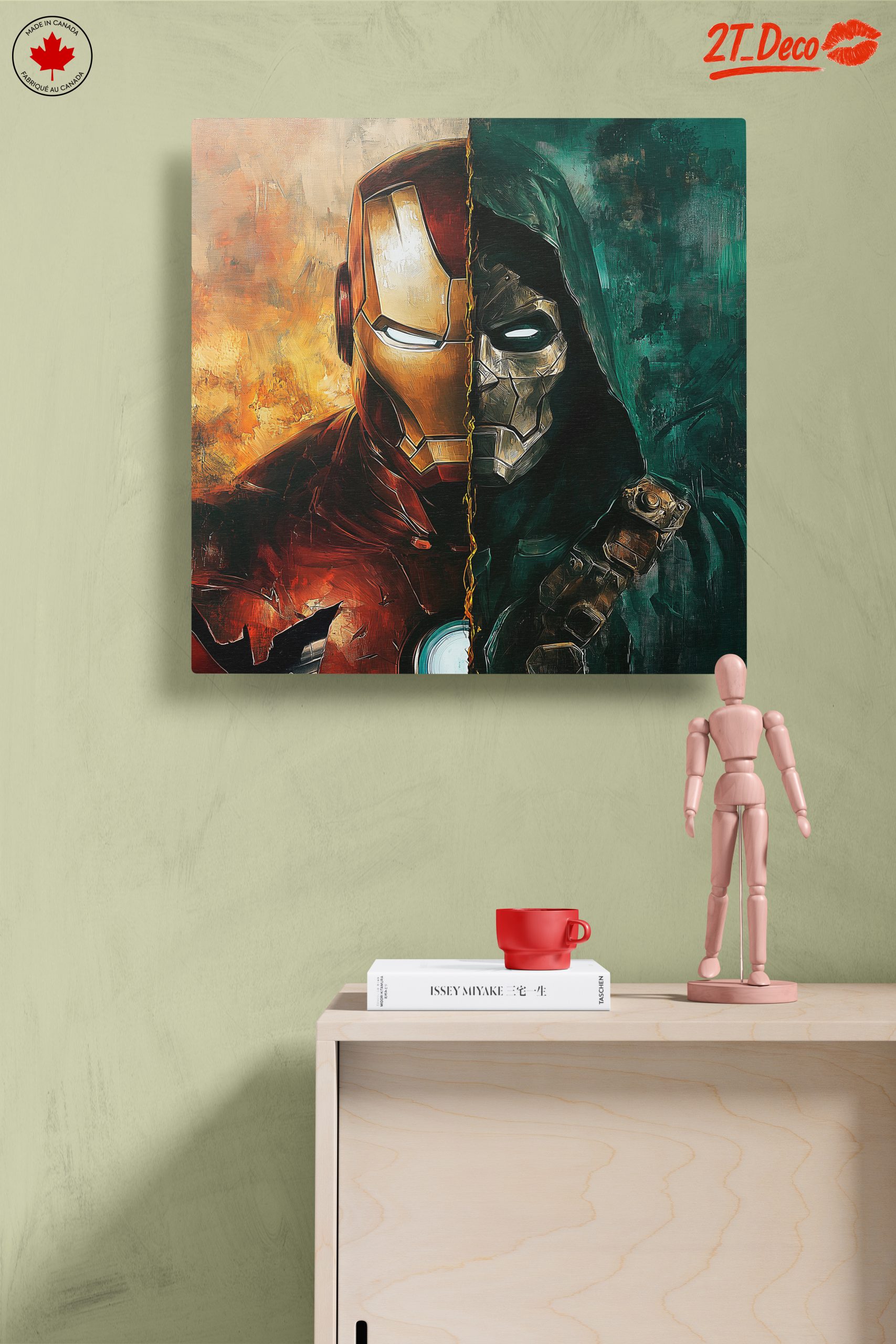 Iron Man and Doctor Doom Artistic Representation - Image 14