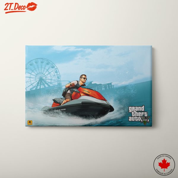 Dynamic Jet Ski Adventure in Grand Theft Auto