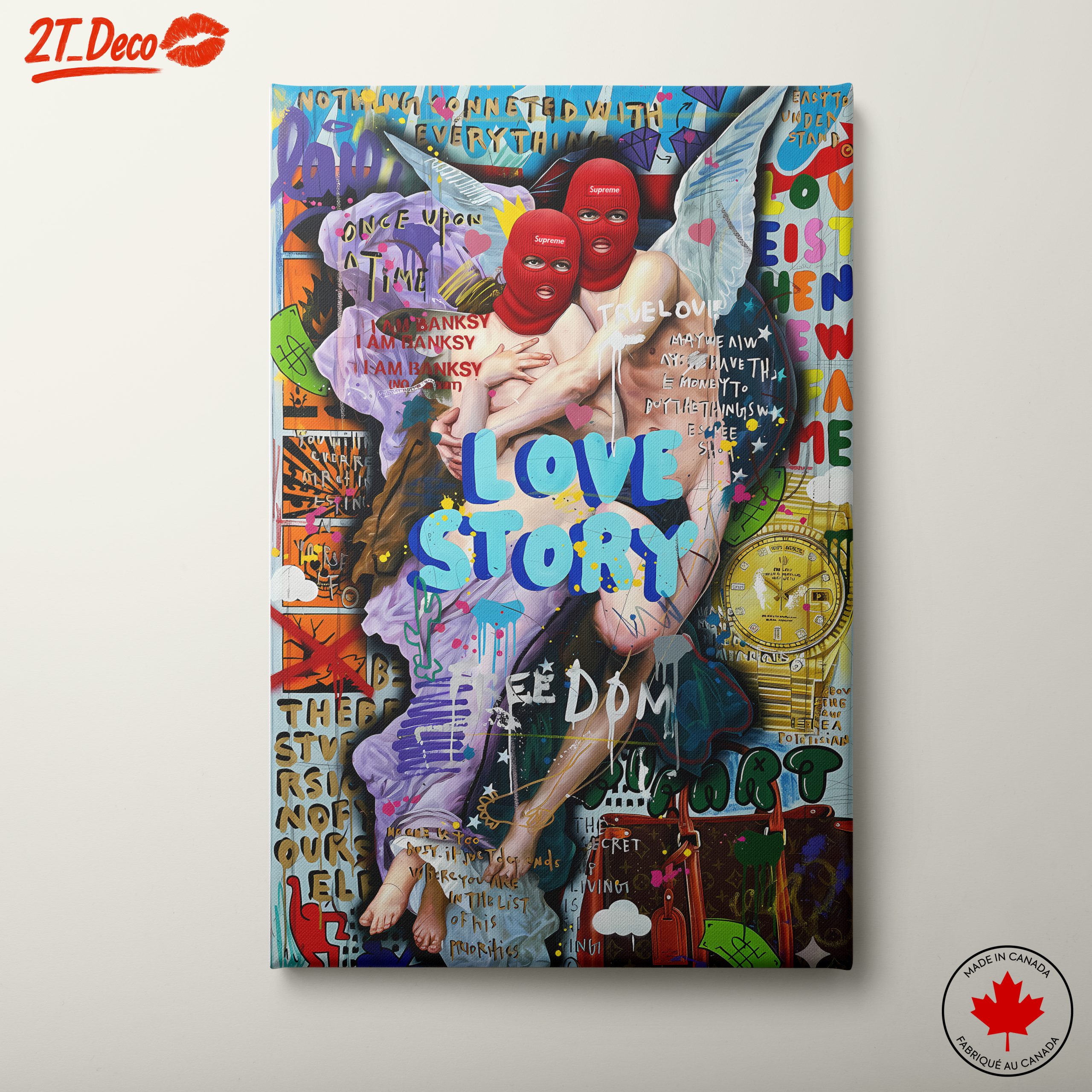 Love Story Pop Art Print