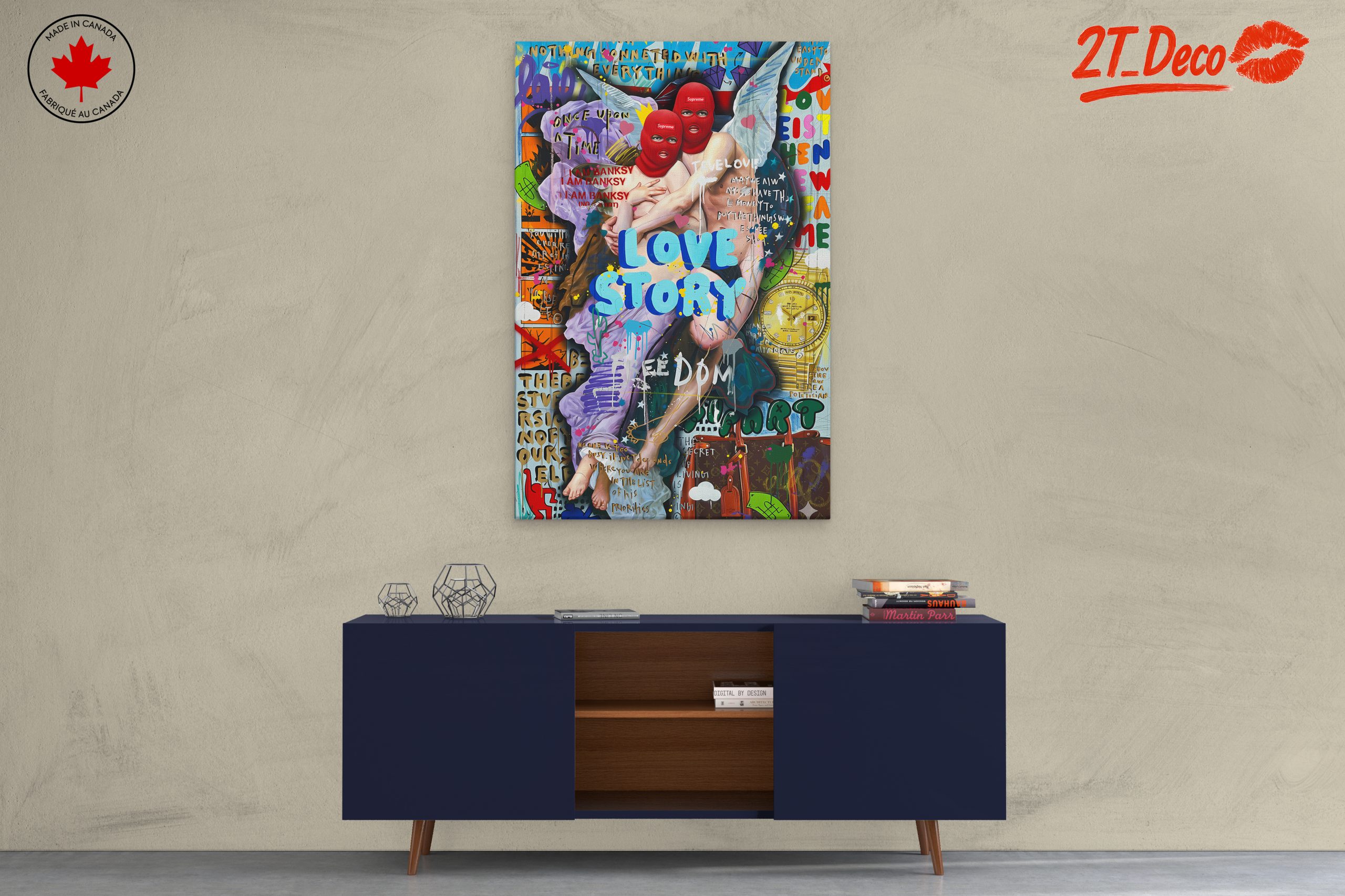 Love Story Pop Art Print - Image 3