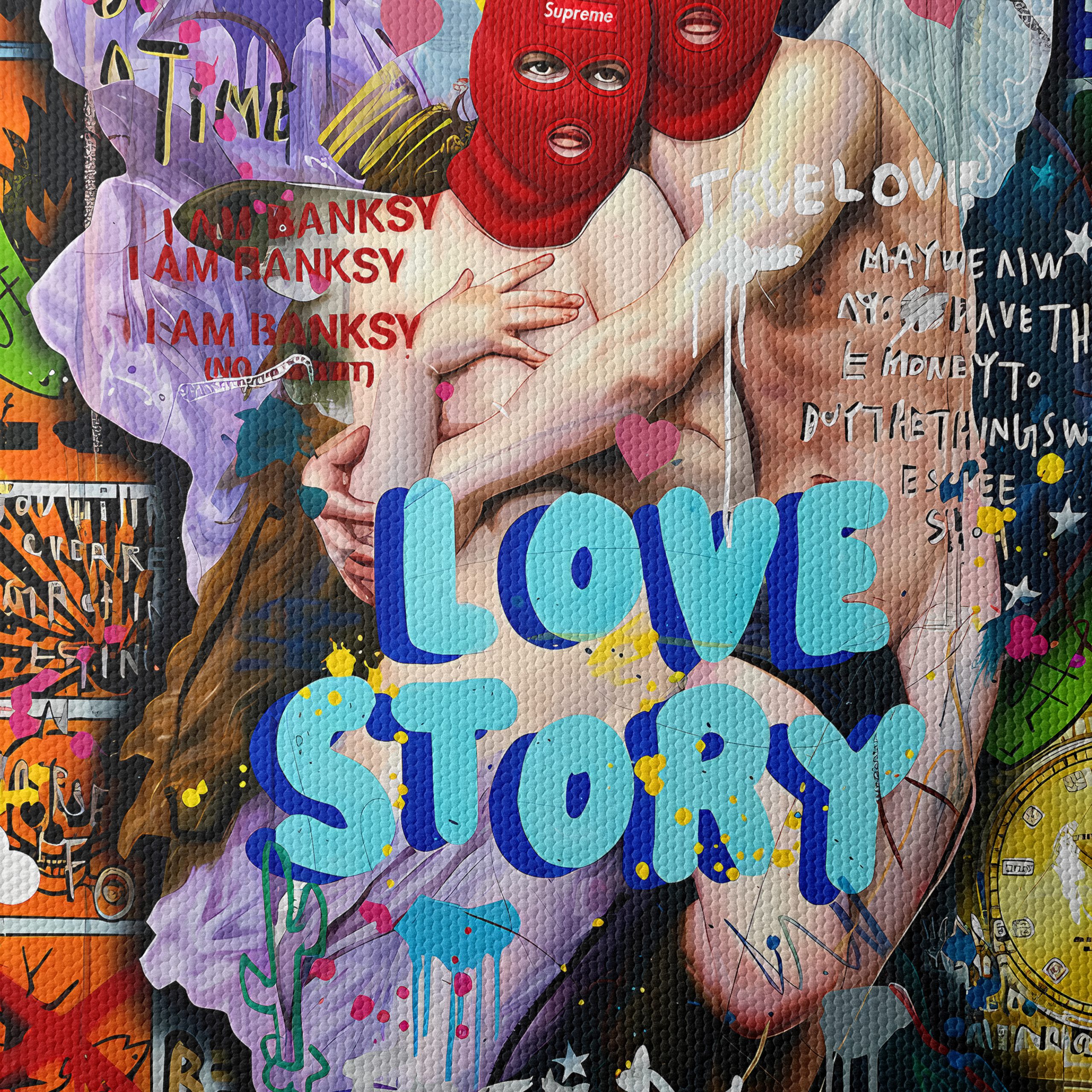 Love Story Pop Art Print - Image 4