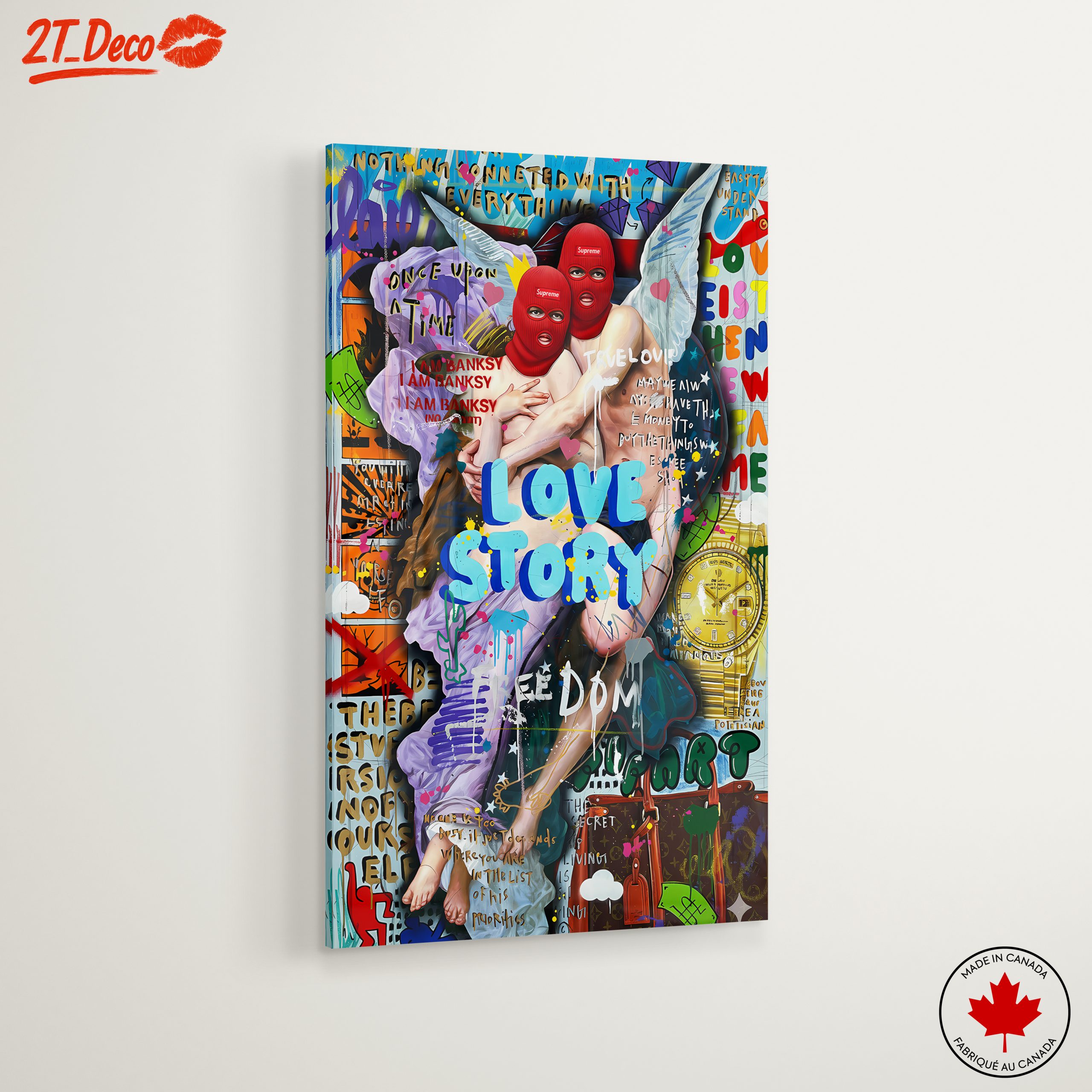 Love Story Pop Art Print - Image 6