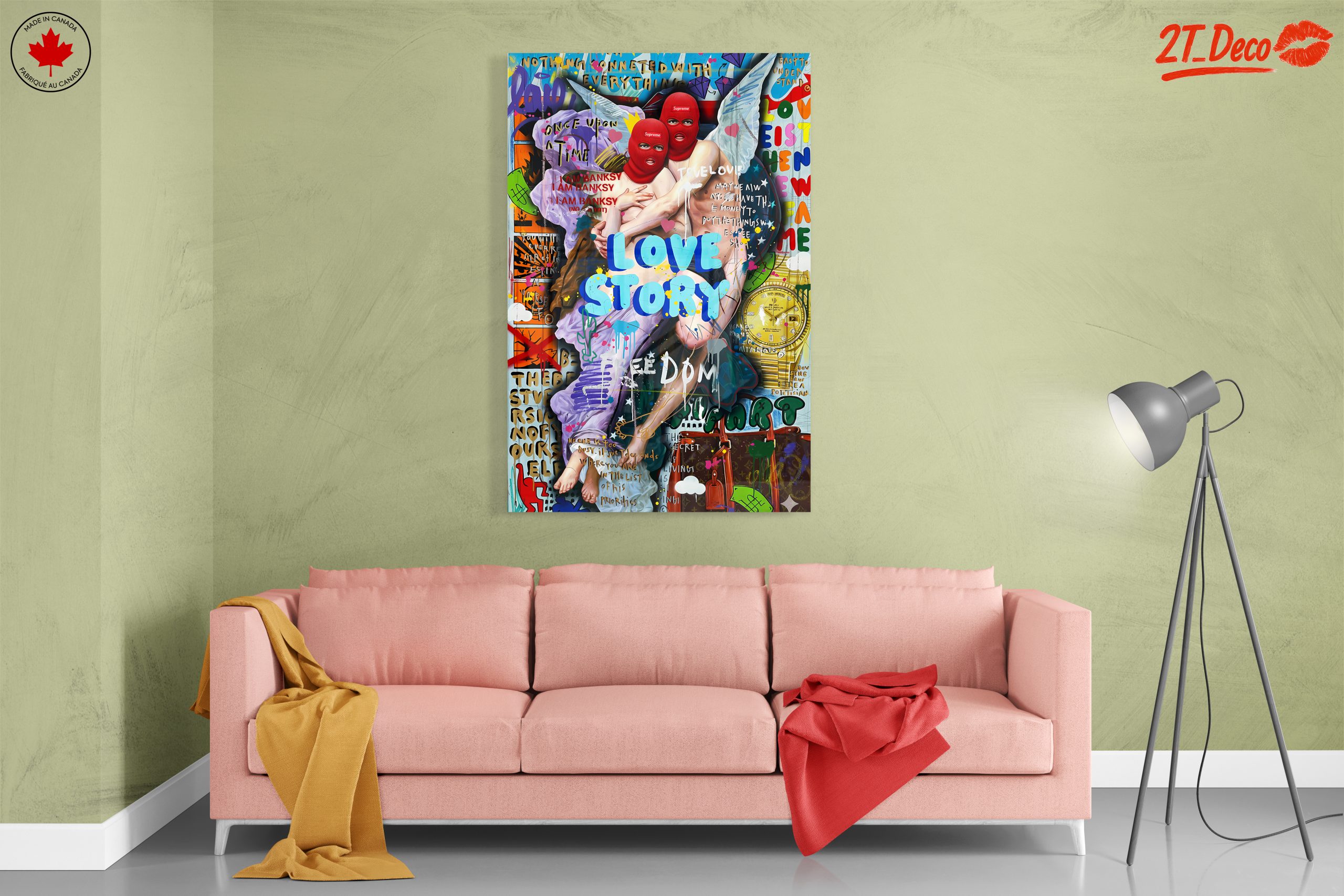 Love Story Pop Art Print - Image 7