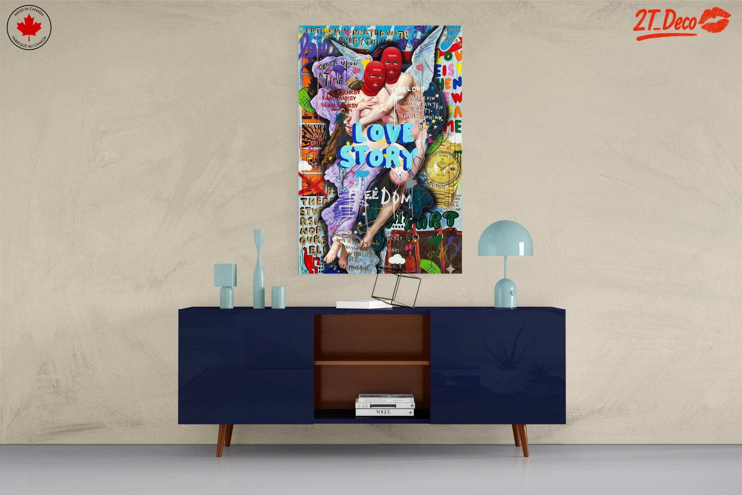 Love Story Pop Art Print - Image 8