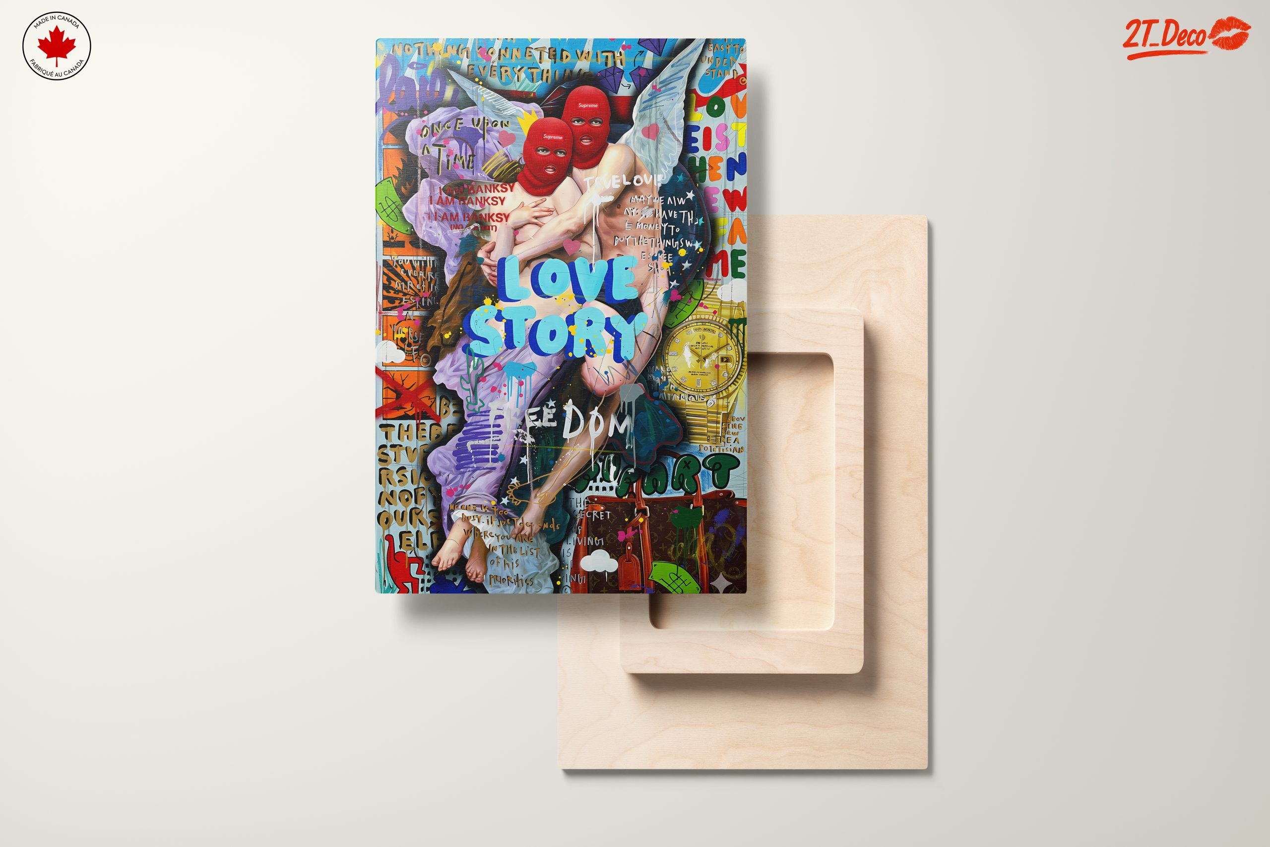 Love Story Pop Art Print - Image 11