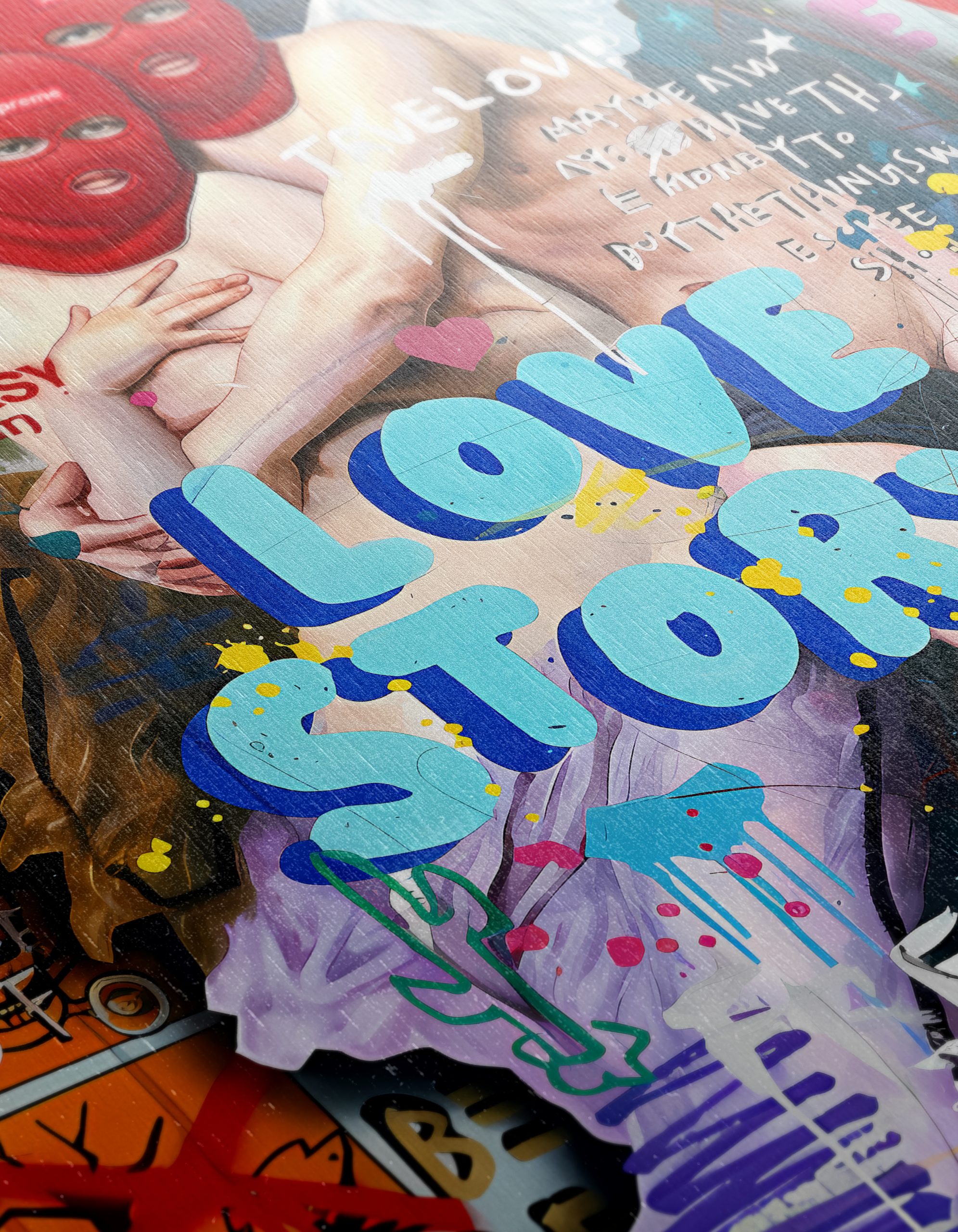 Love Story Pop Art Print - Image 12