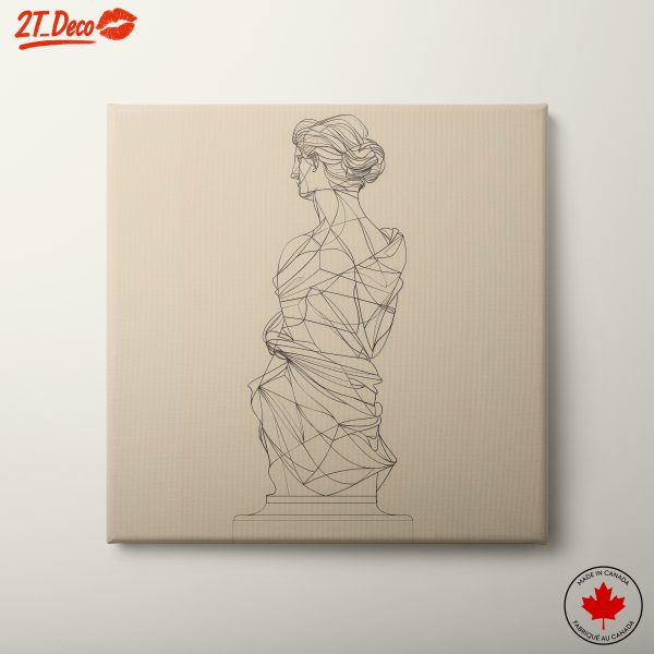 Stylized Contemporary Portrait of a Figure