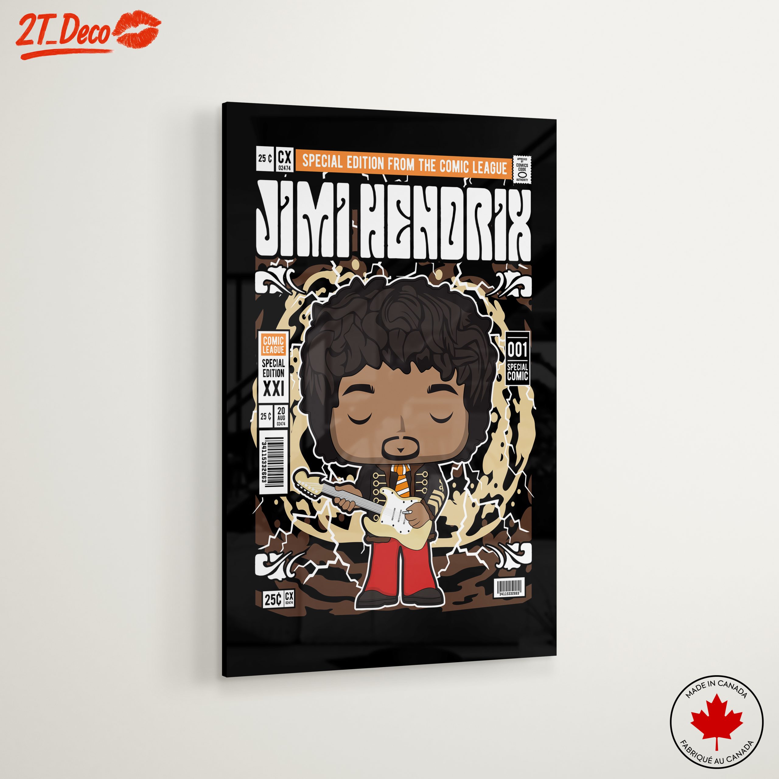 Jimi Hendrix Funko Art Illustration - Image 6
